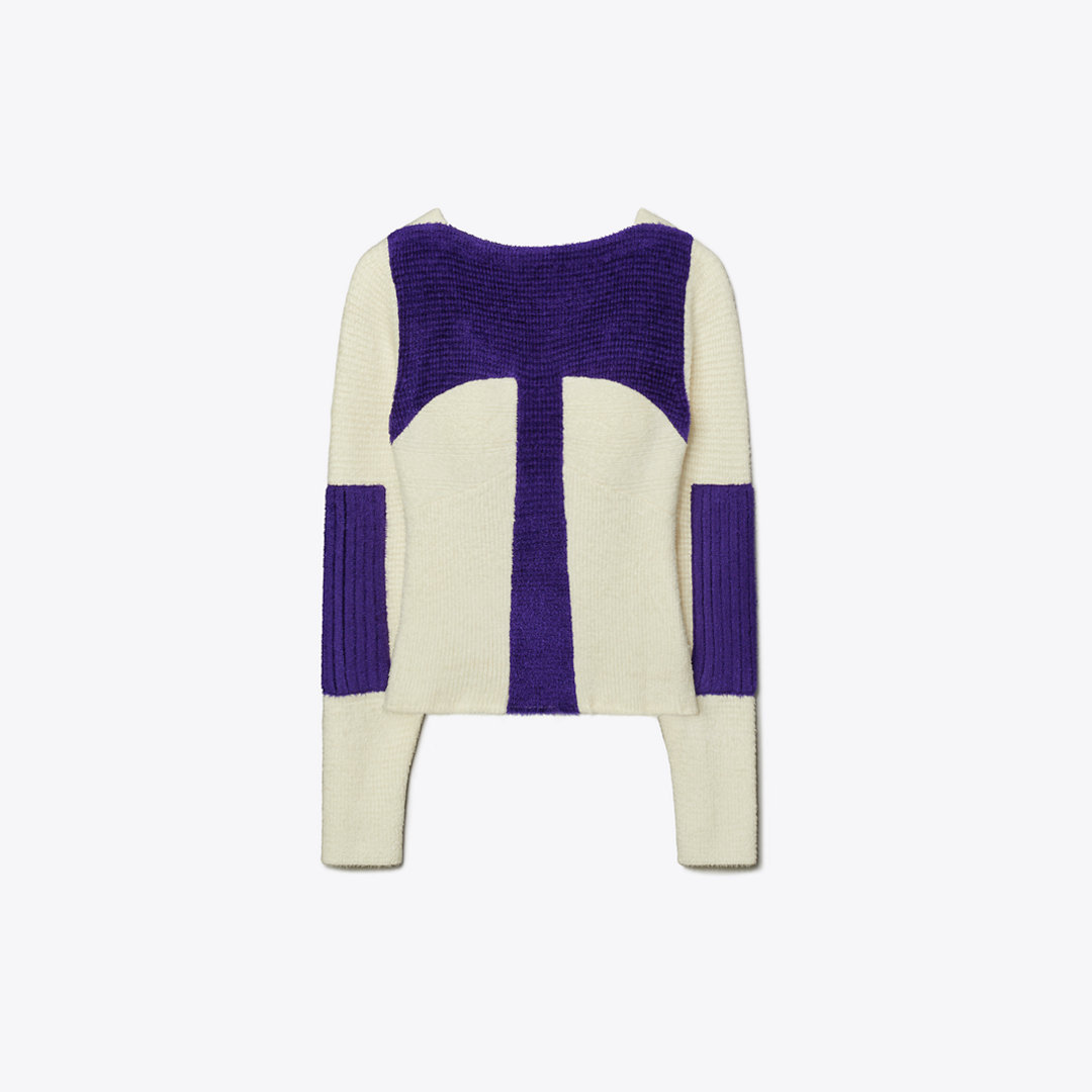 Tory Burch Colorblock Sweater