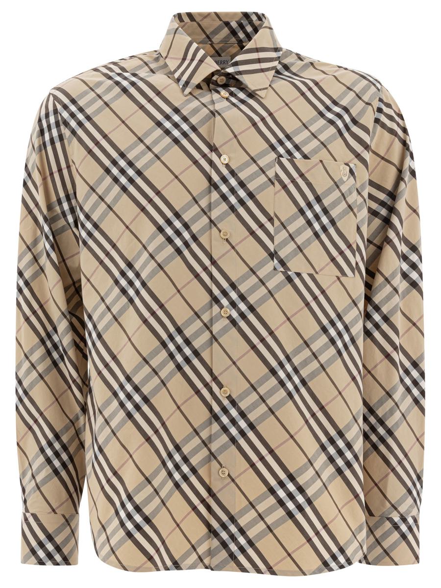 Burberry 棉质格纹衬衫