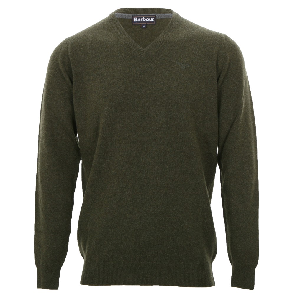 Lambswool V Neck Jumper
