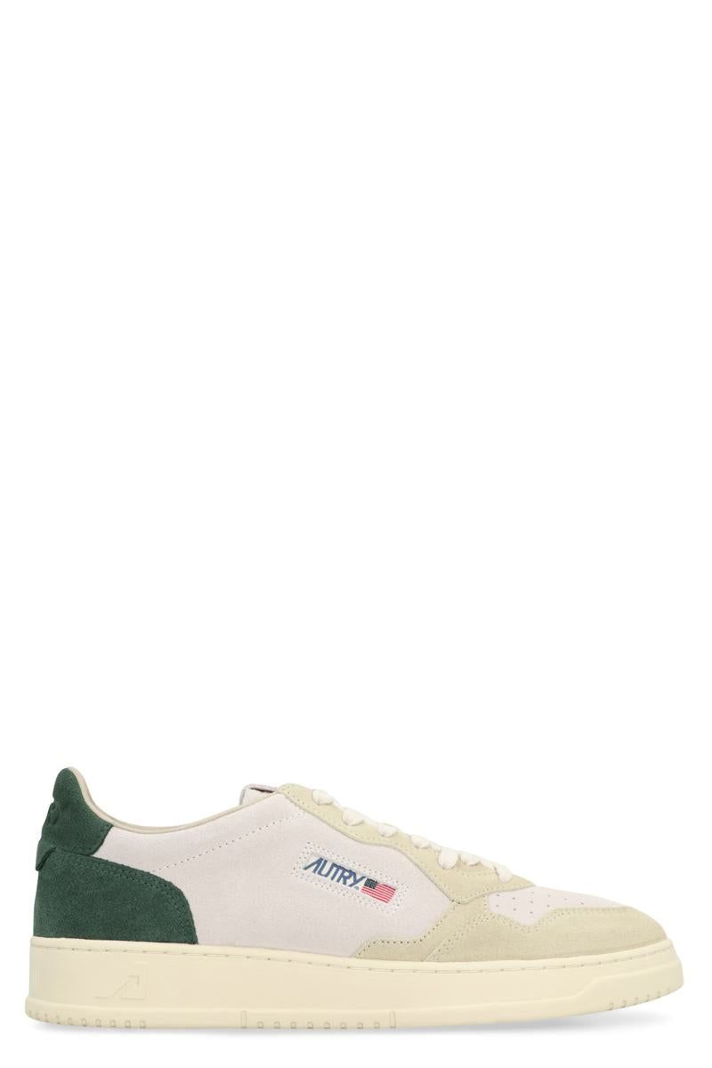 Autry Medalist Leather Low-Top Sneakers