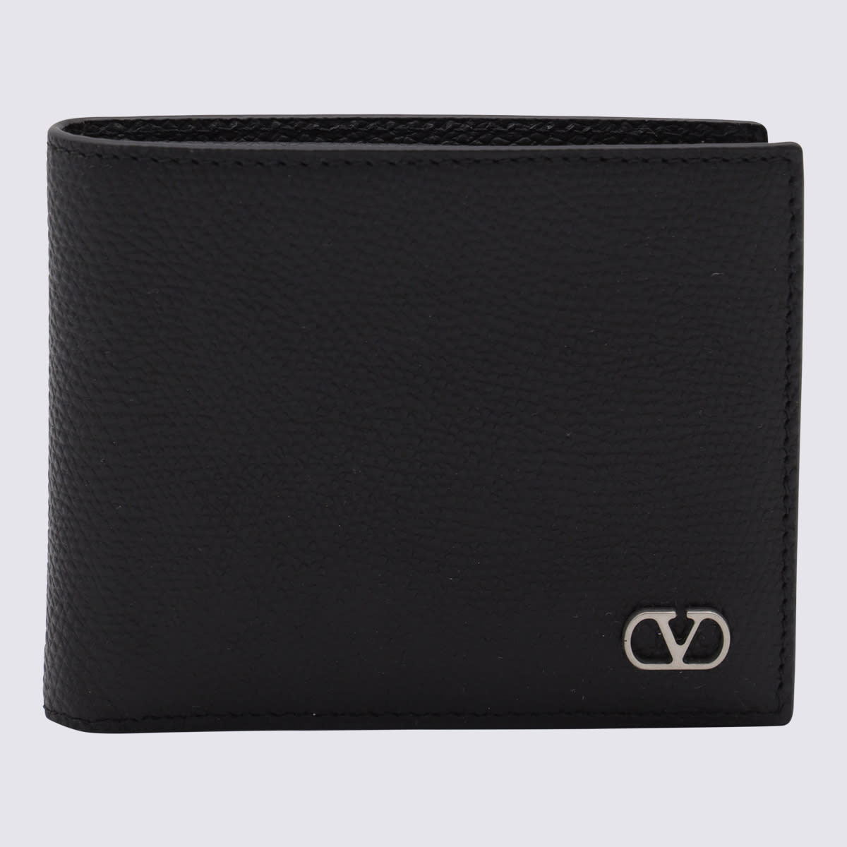 Valentino Garavani Black Leather Wallet