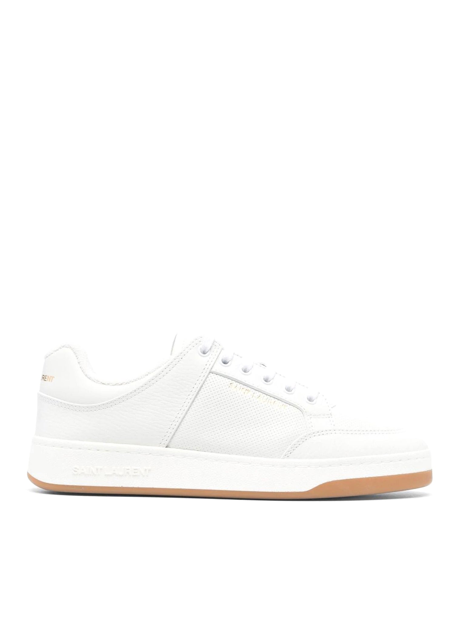 Saint Laurent SL/61 打孔皮革运动鞋 男款
