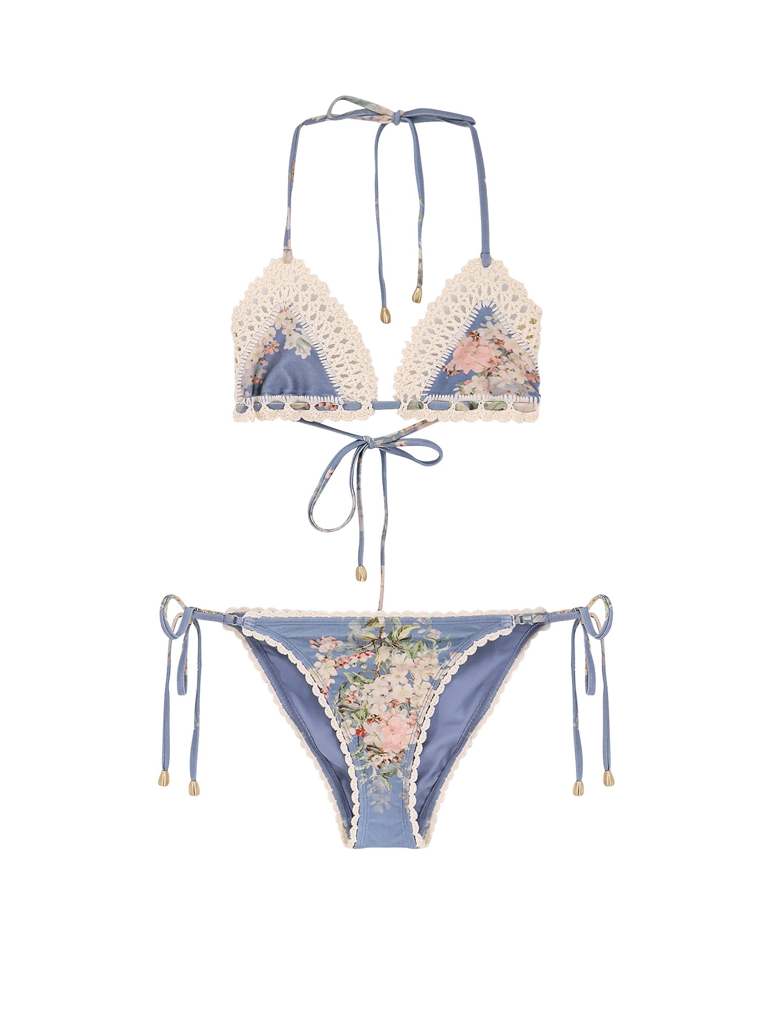 Zimmermann Cascadian Bikinis With Crochet Profiles