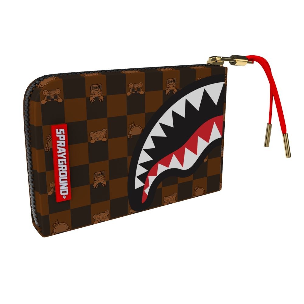 Peeking Character Check Wallet