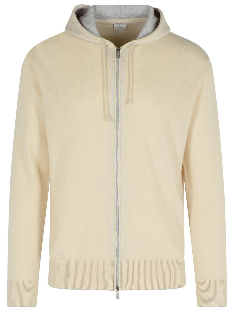 Eleventy Beige Cashmere Sweater