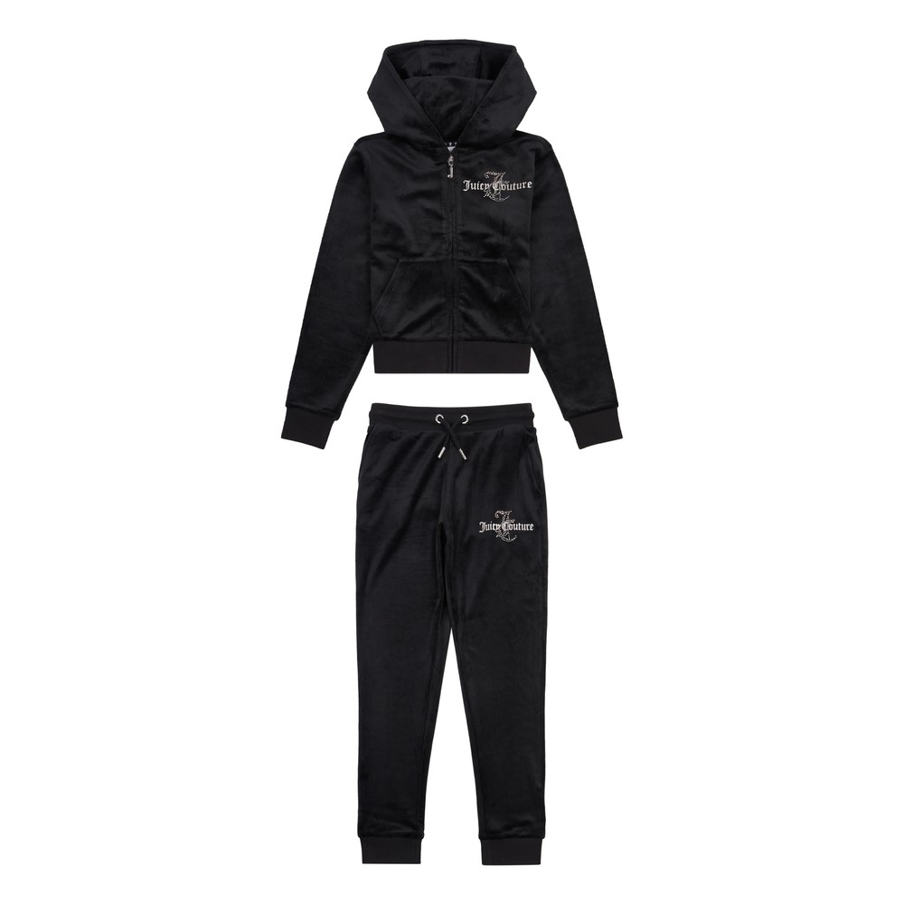 Diamante Hoody & Slim Jogger Set