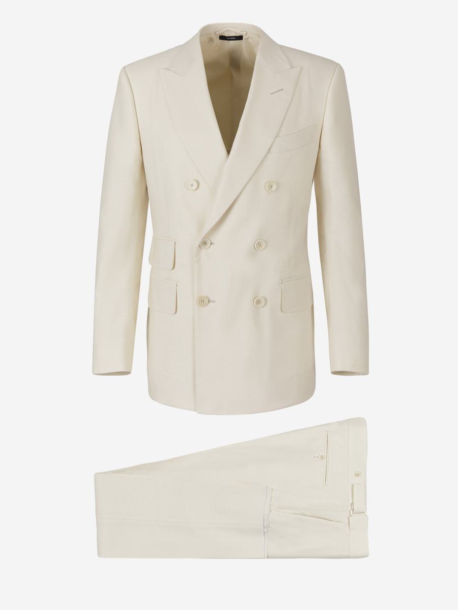 Tom Ford Plain Wool Suit