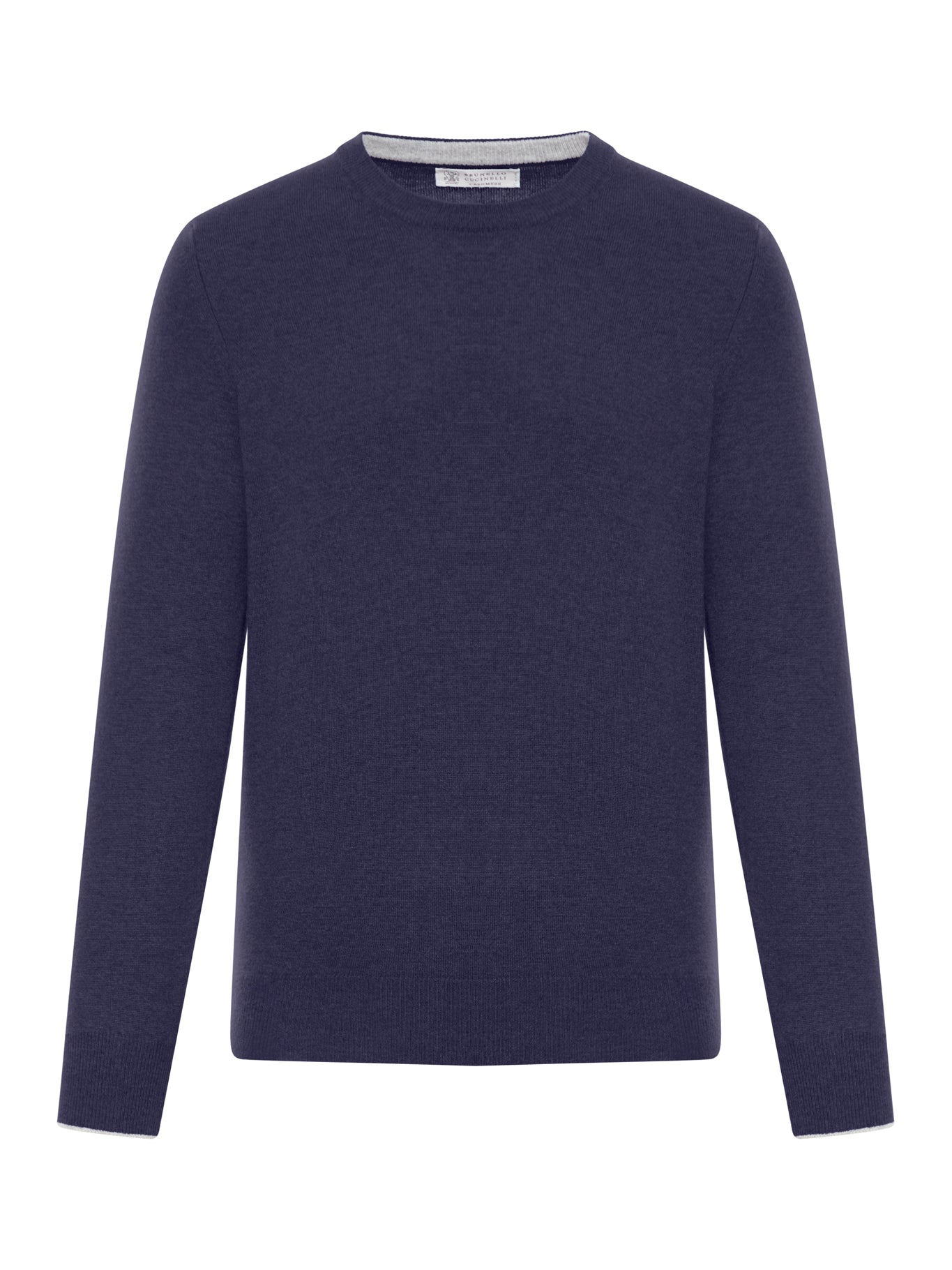 ESSENTIAL CREW NECK CASHMERE SWEATER - Brunello Cucinelli - Man