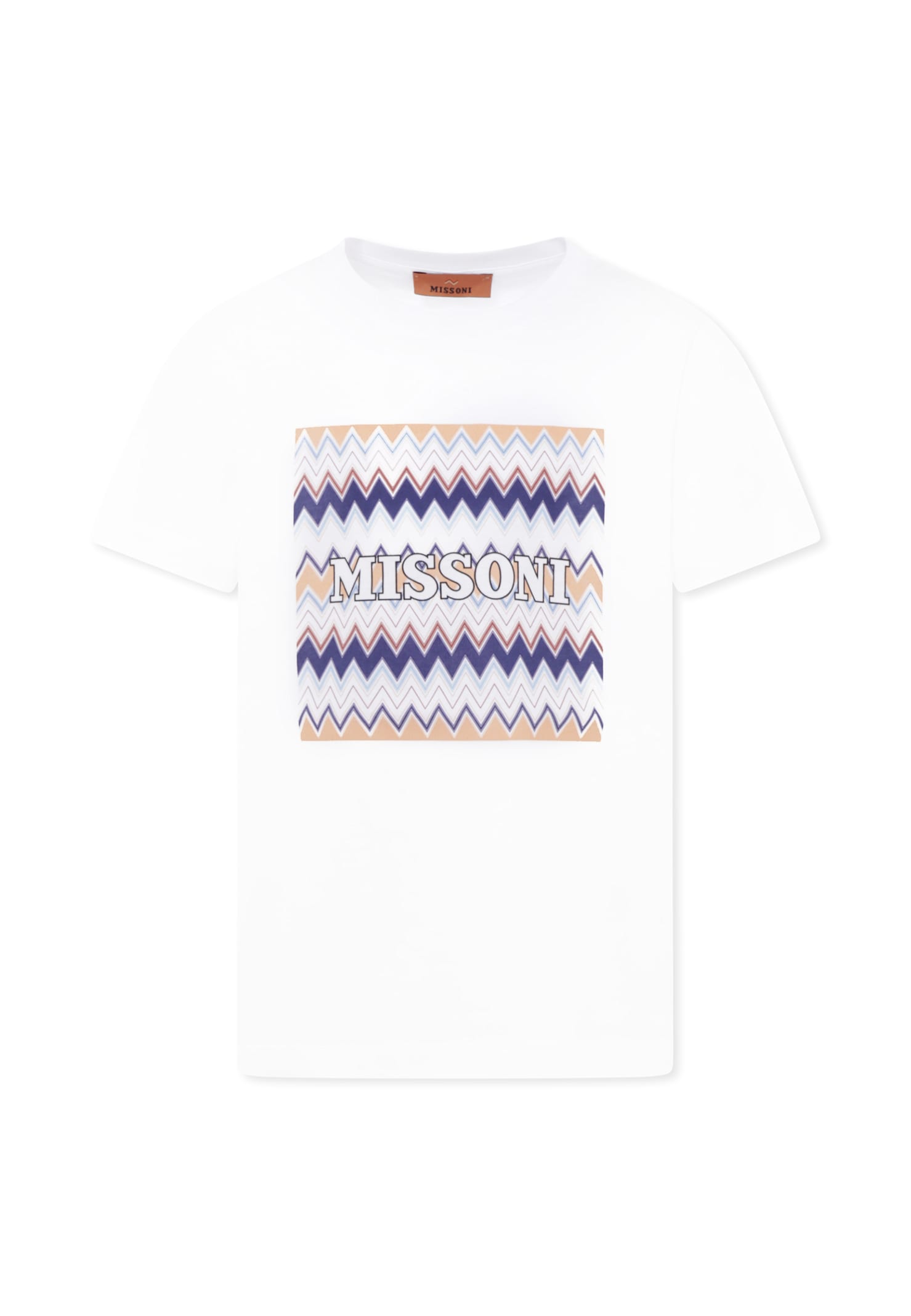 Missoni White Cotton T-shirt