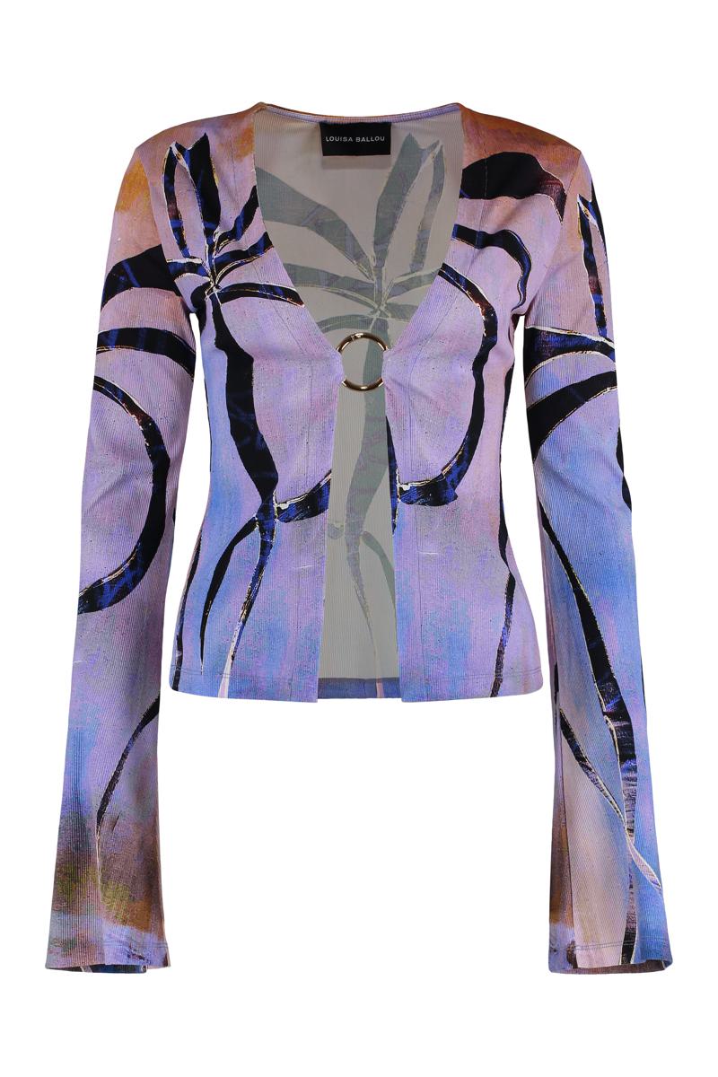 Louisa Ballou Printed Top