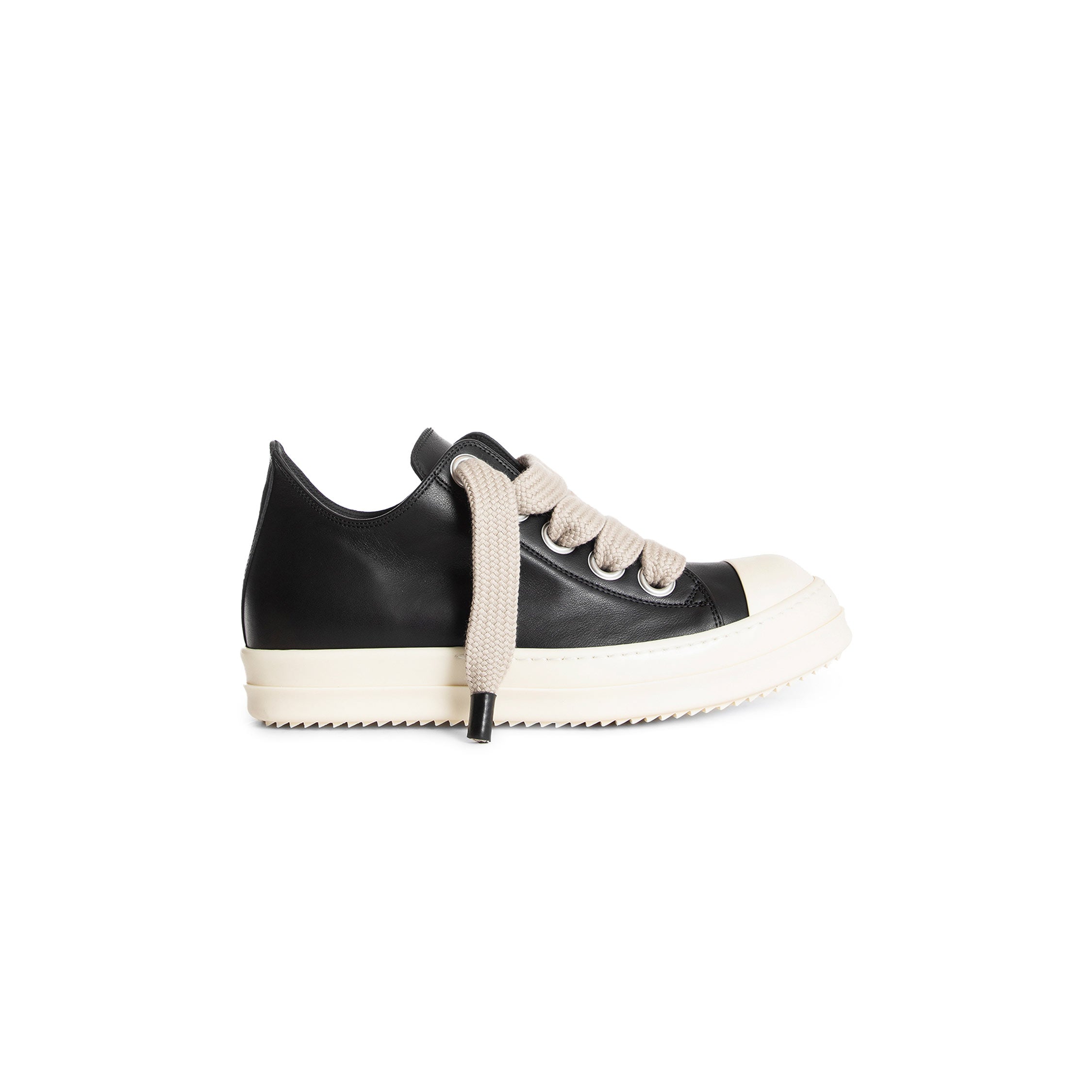 RICK OWENS MAN BLACK & WHITE SNEAKERS