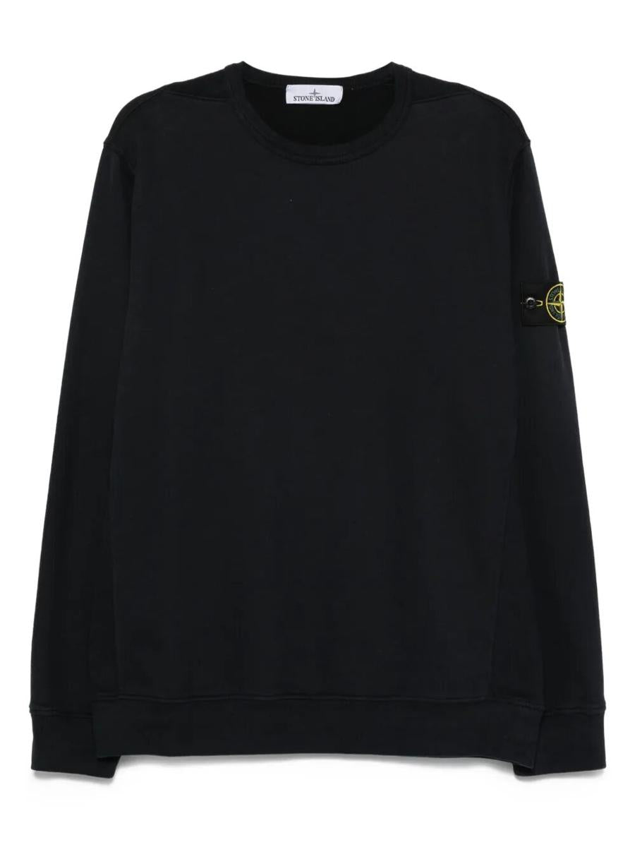 Stone Island Cotton Fleece Crew Neck Sweatshirt Clothing