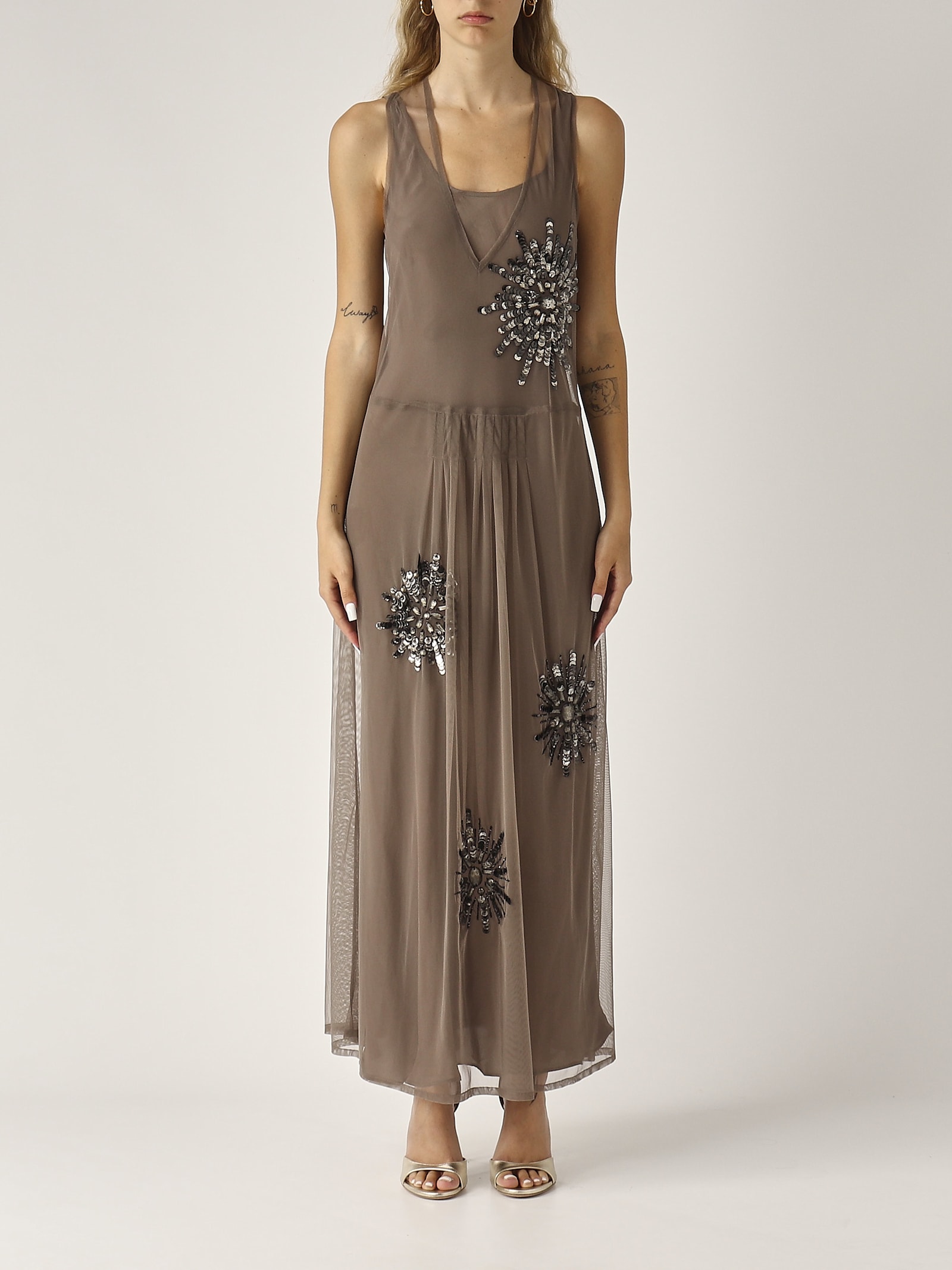 Malìparmi Abito Precious Flowers Dress