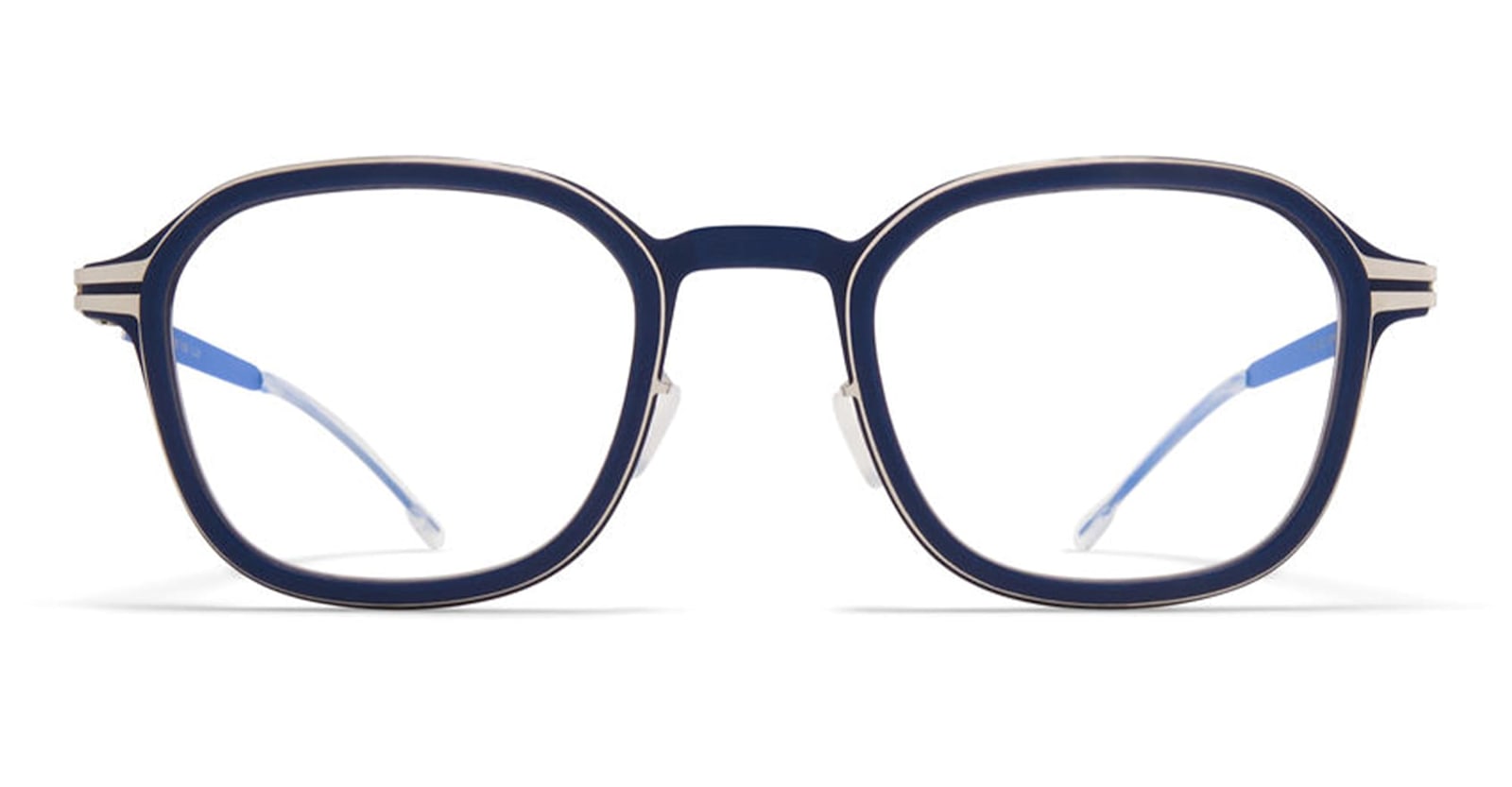 Mykita Fir Mhl3 - Navy / Shiny Silver Rx Glasses