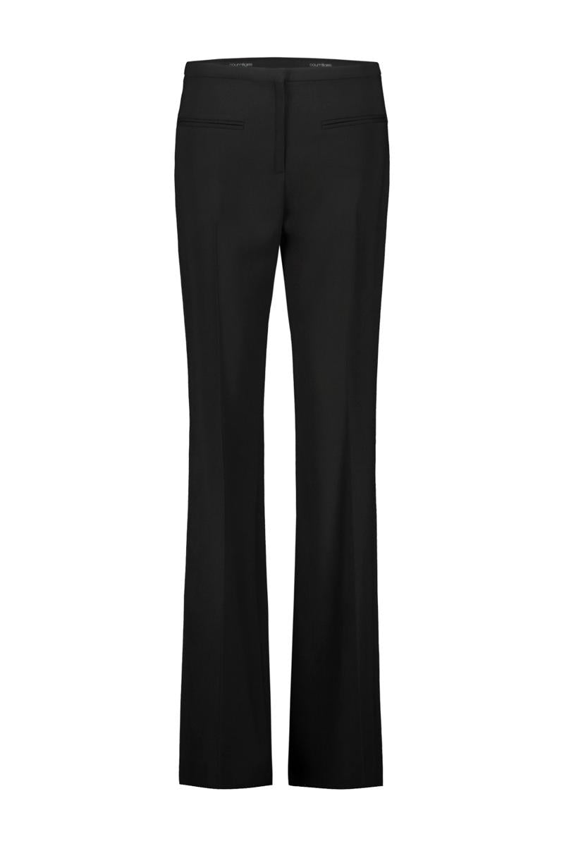 Courrèges Heritage Pant In Stretch Wool Clothing