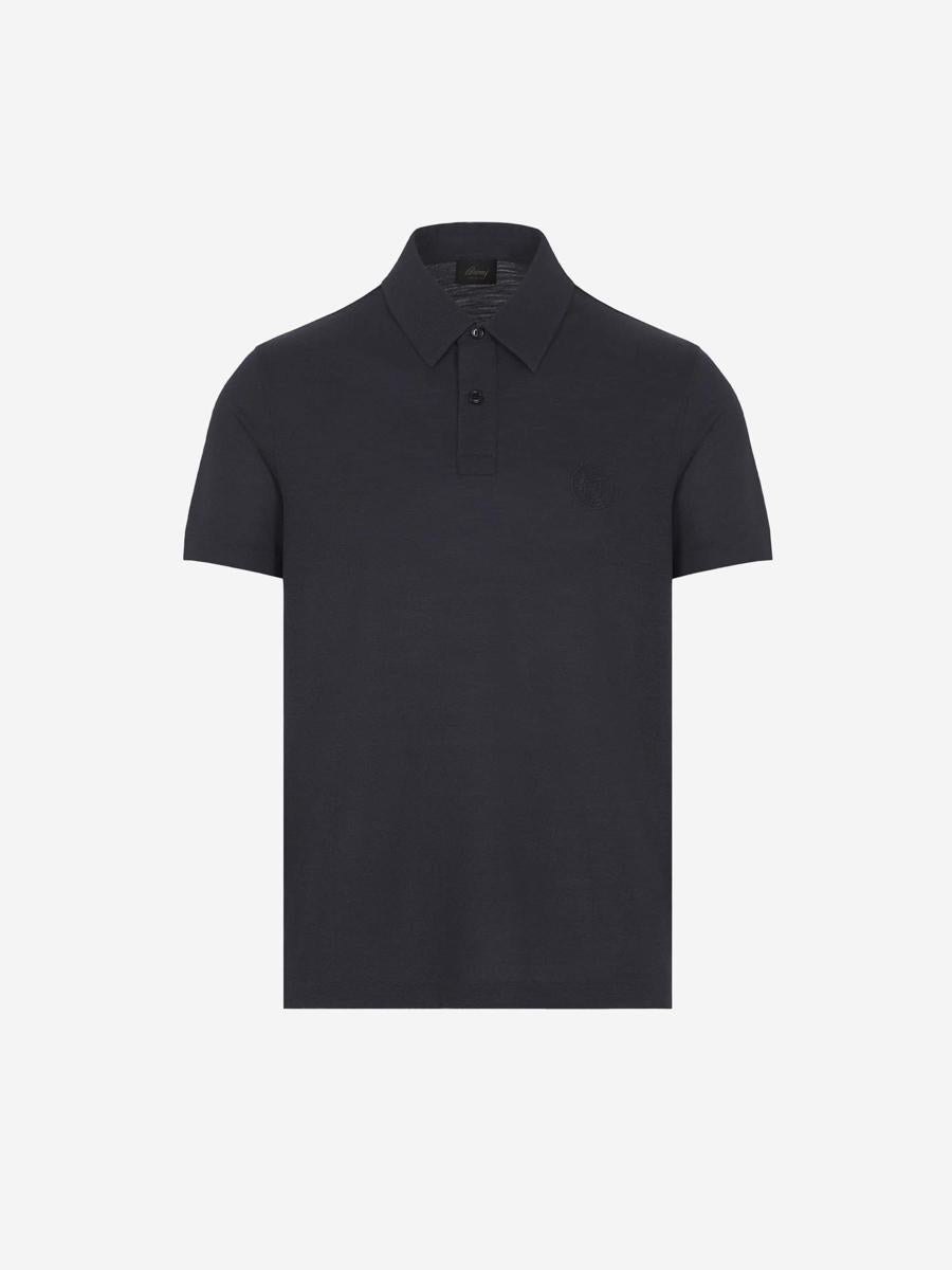 Brioni Polo Logo Wool