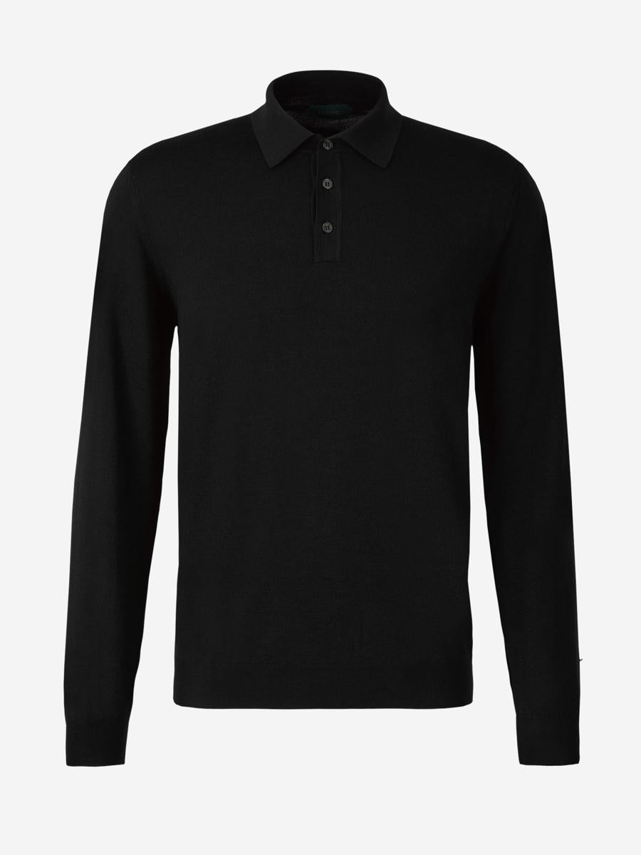 Zanone Wool Knitted Polo