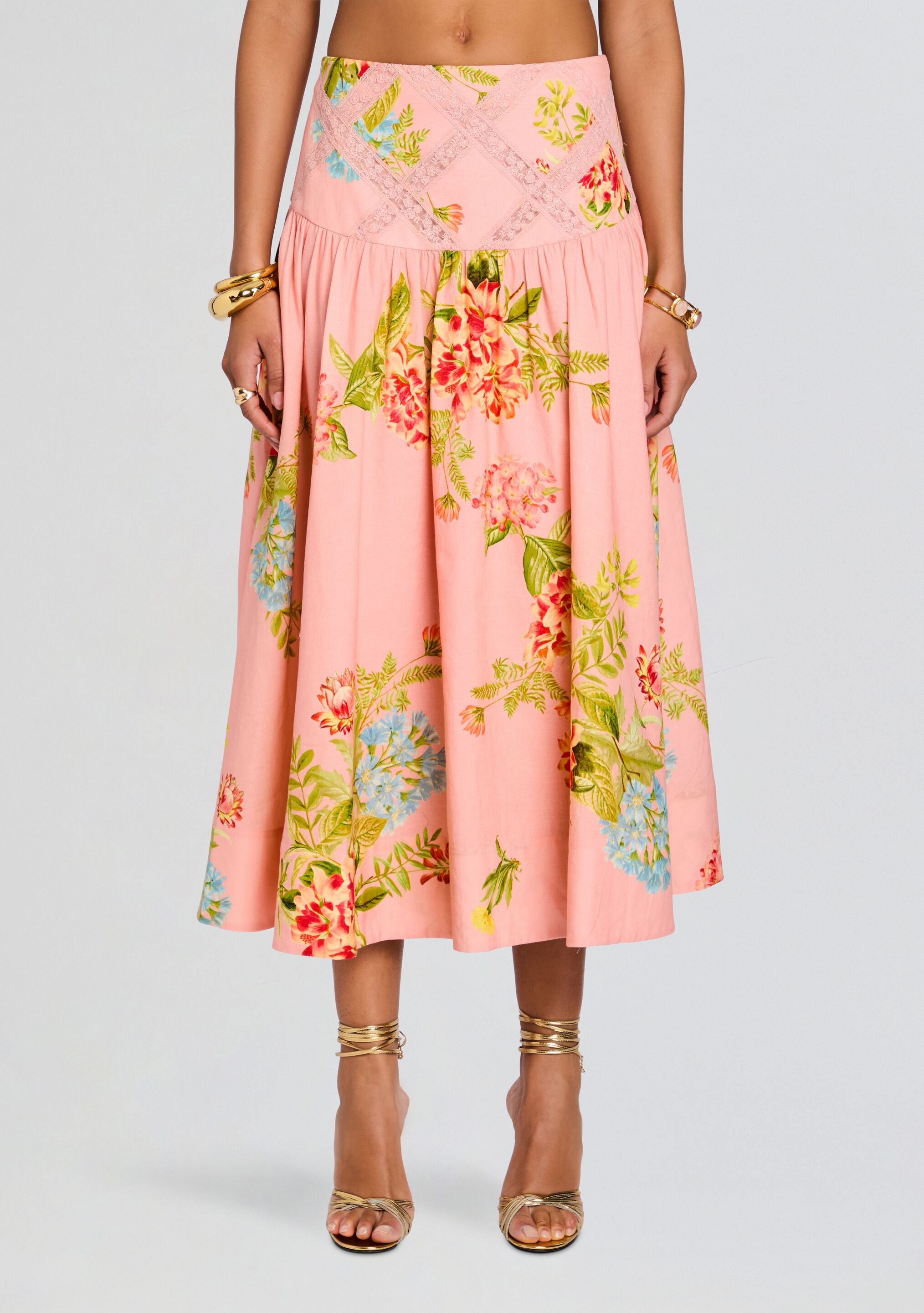 Dhun Midi Skirt