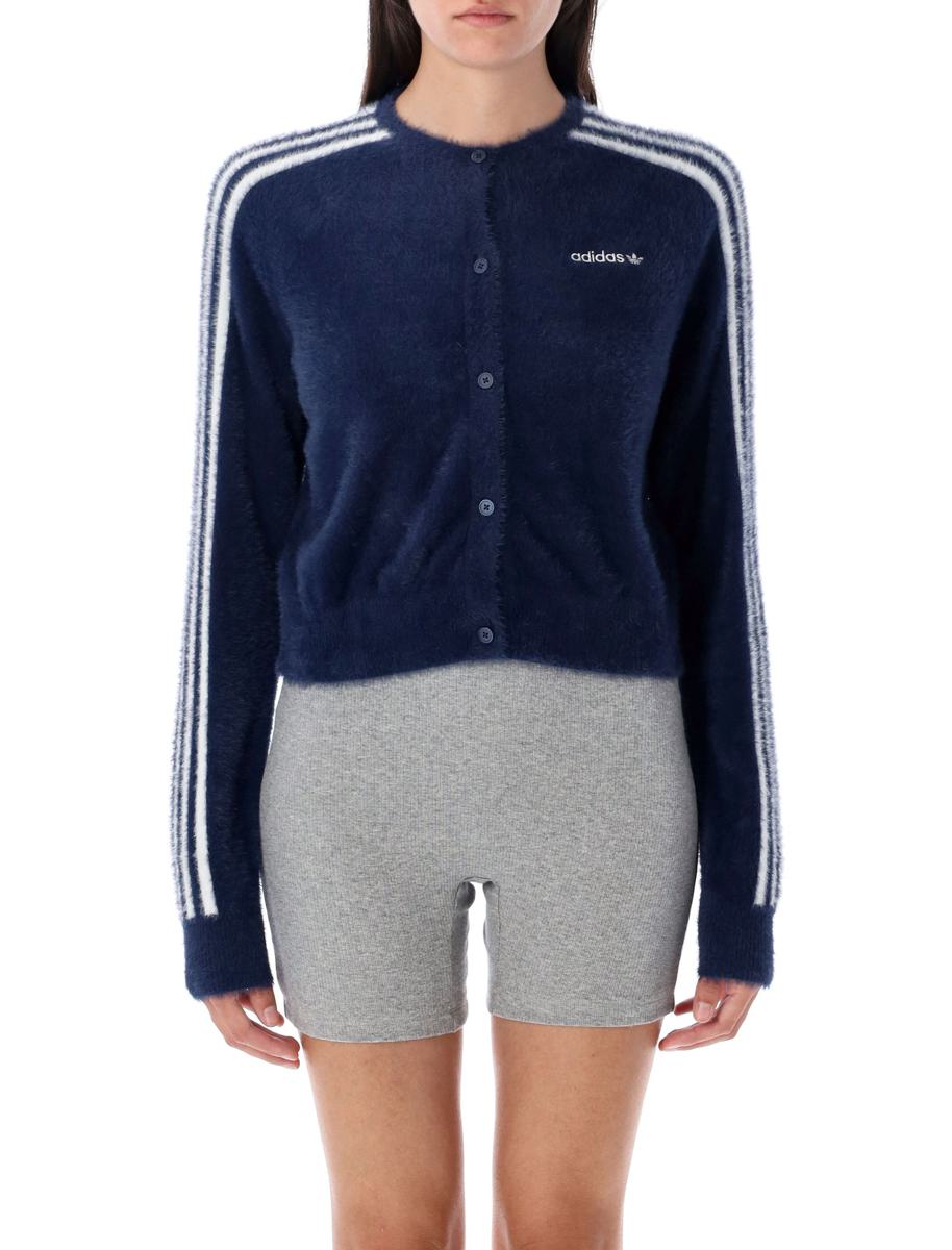 Adidas Originals Fluffy Knitted Cardigan