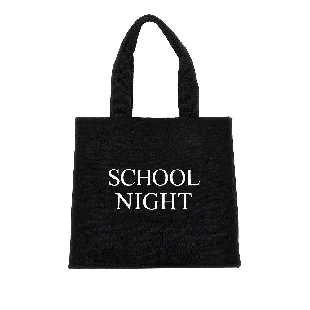 IDEA Printed canvas tote bag Man