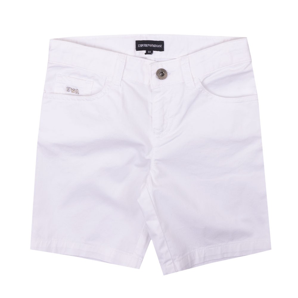 Metal Badge Chino Short