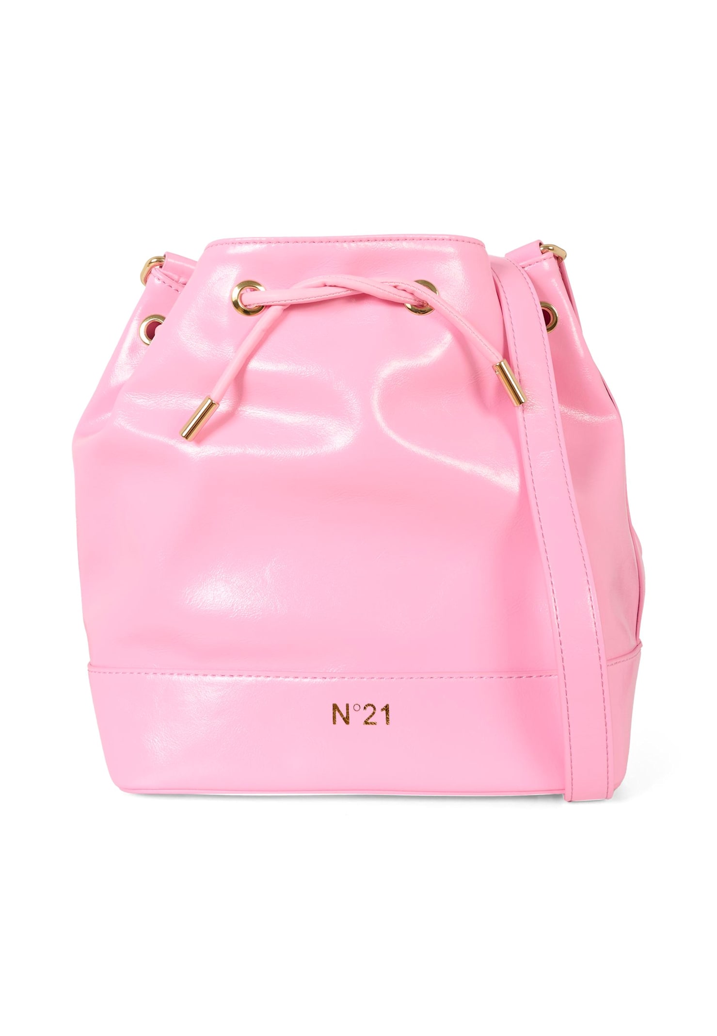 N.21 Pink Bag For Girl With Logo