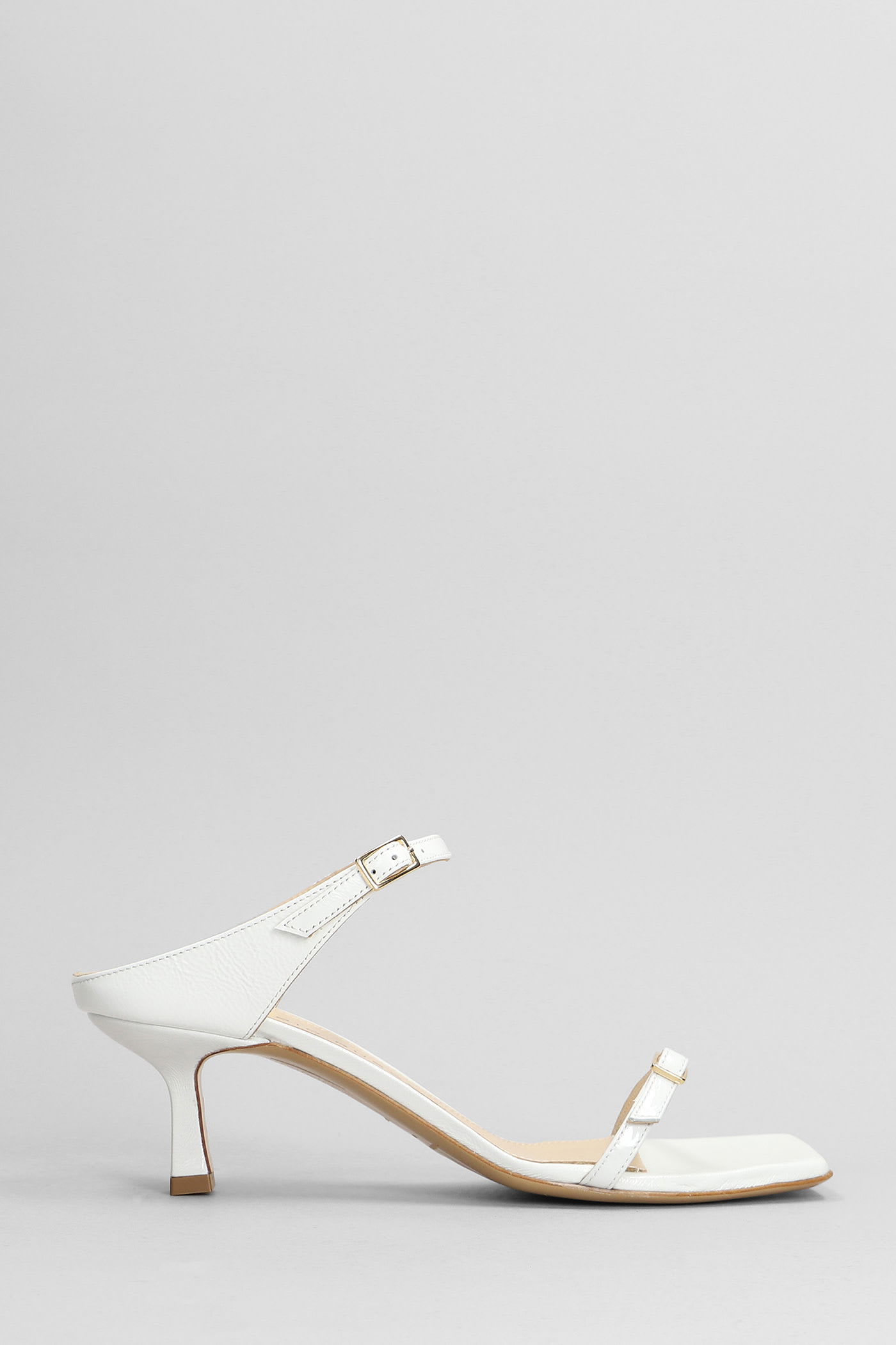 Fabio Rusconi Sandals In White Leather