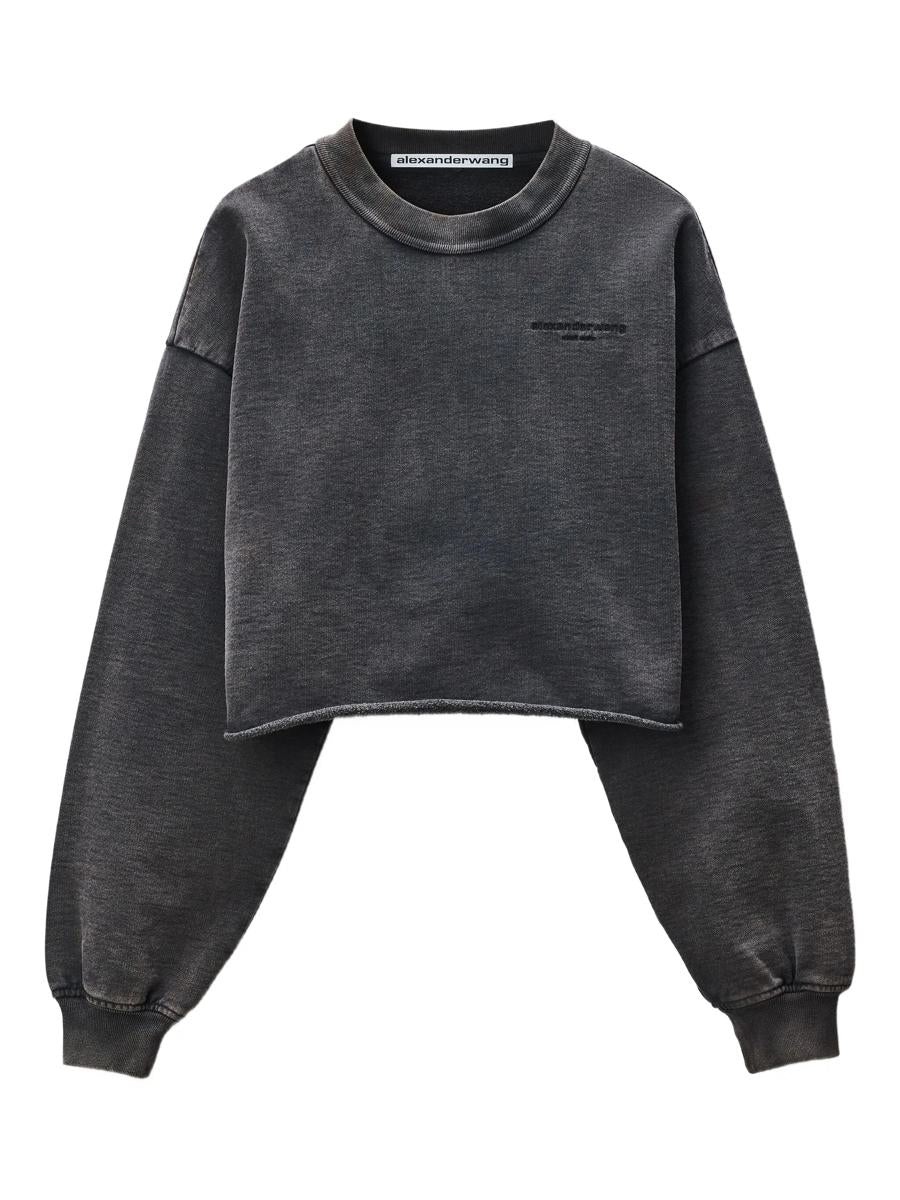 Alexander Wang 短款圆领卫衣