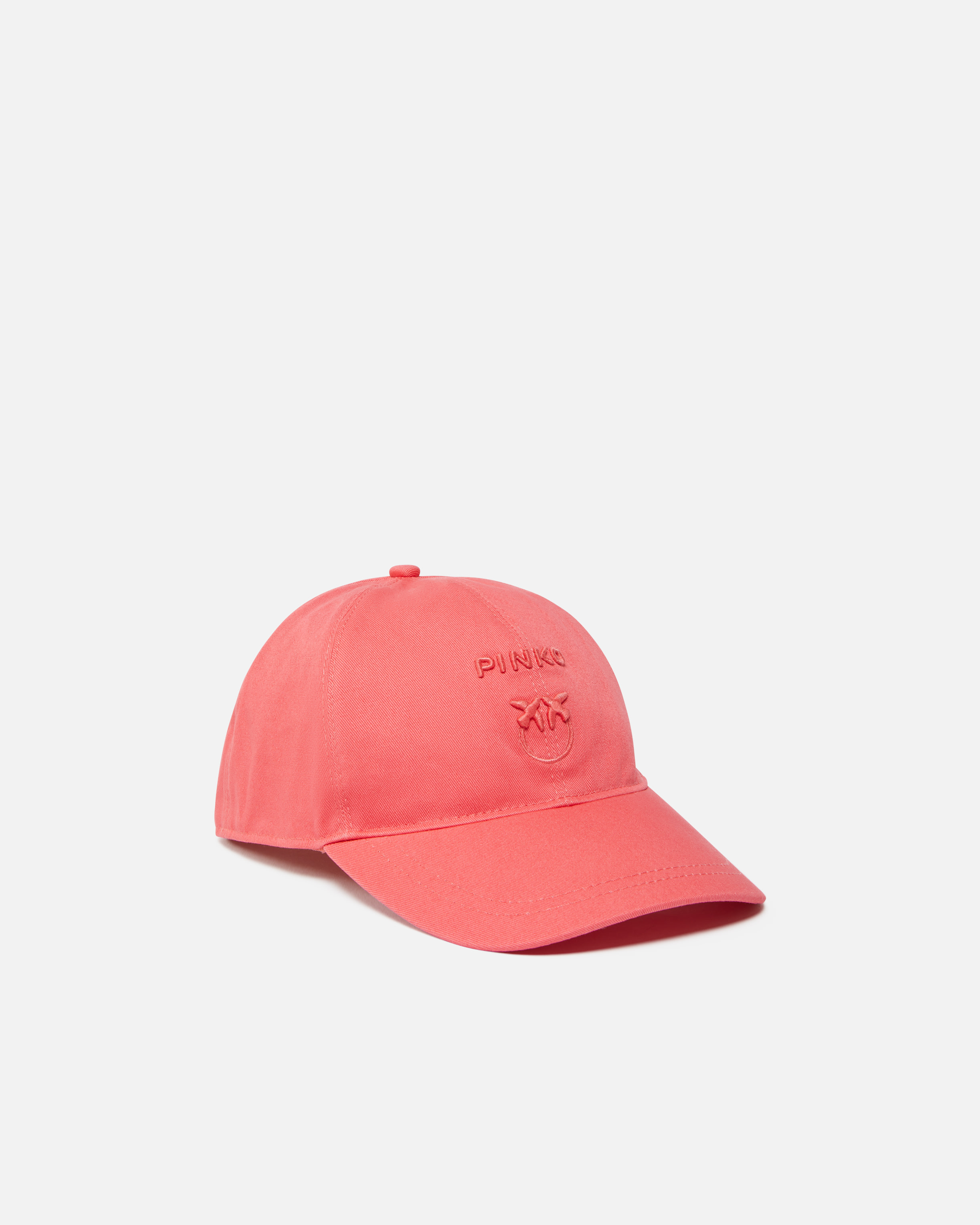 Pinko, Casquette à logo brodé, Corail ensoleillé, U