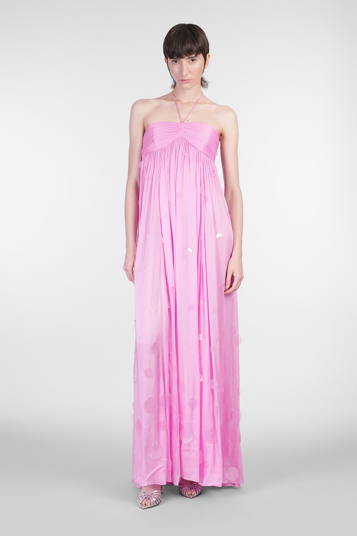 retrofete Mathilde In Rose-pink Viscose