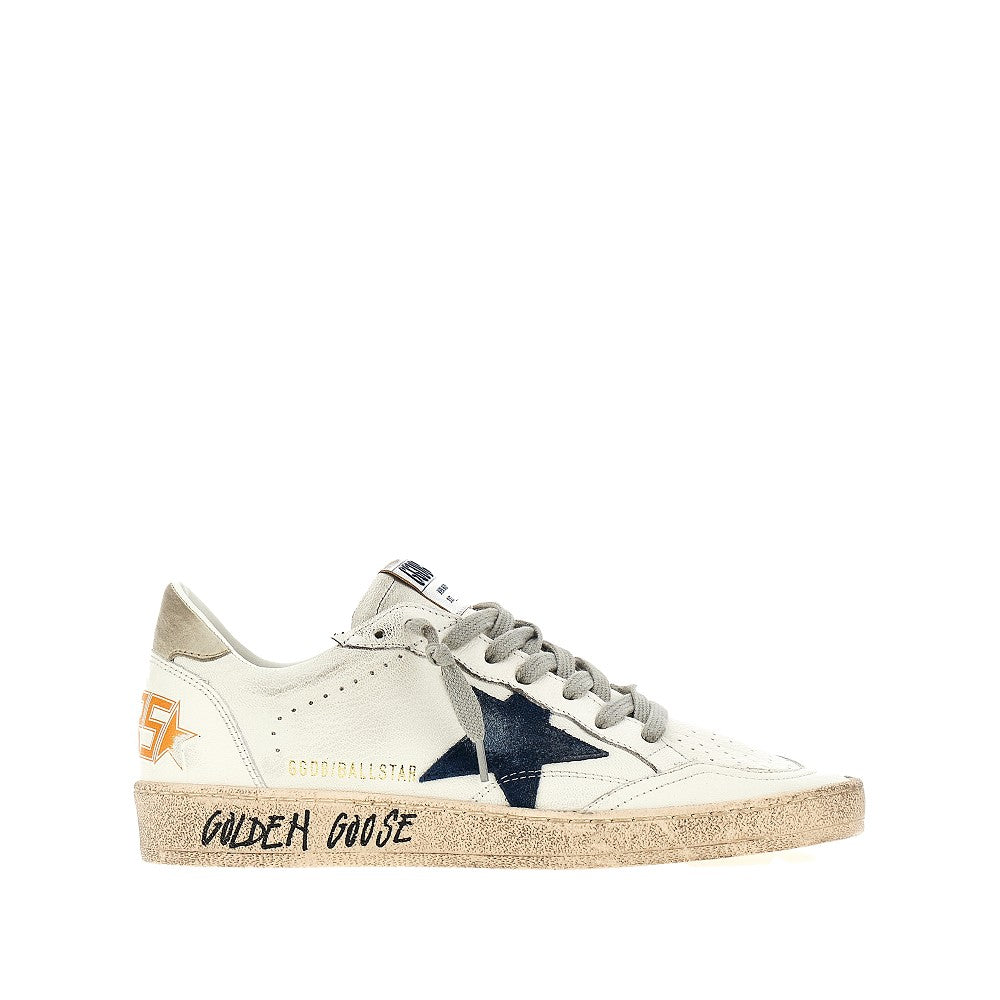 GOLDEN GOOSE 'Ballstar' 纳帕皮男款运动鞋