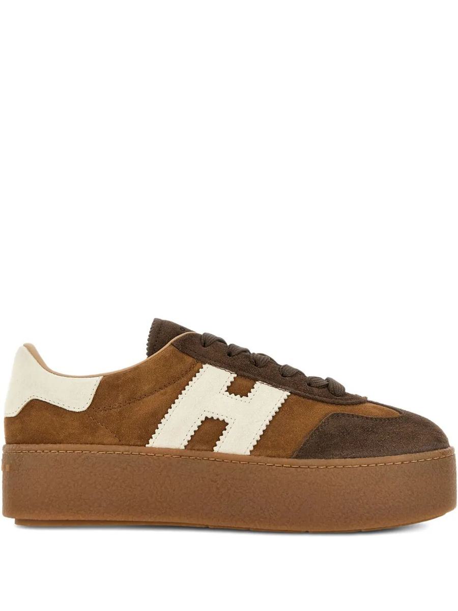 Hogan Cool Suede Lightweight Maxi Sole Sneakers Shoes