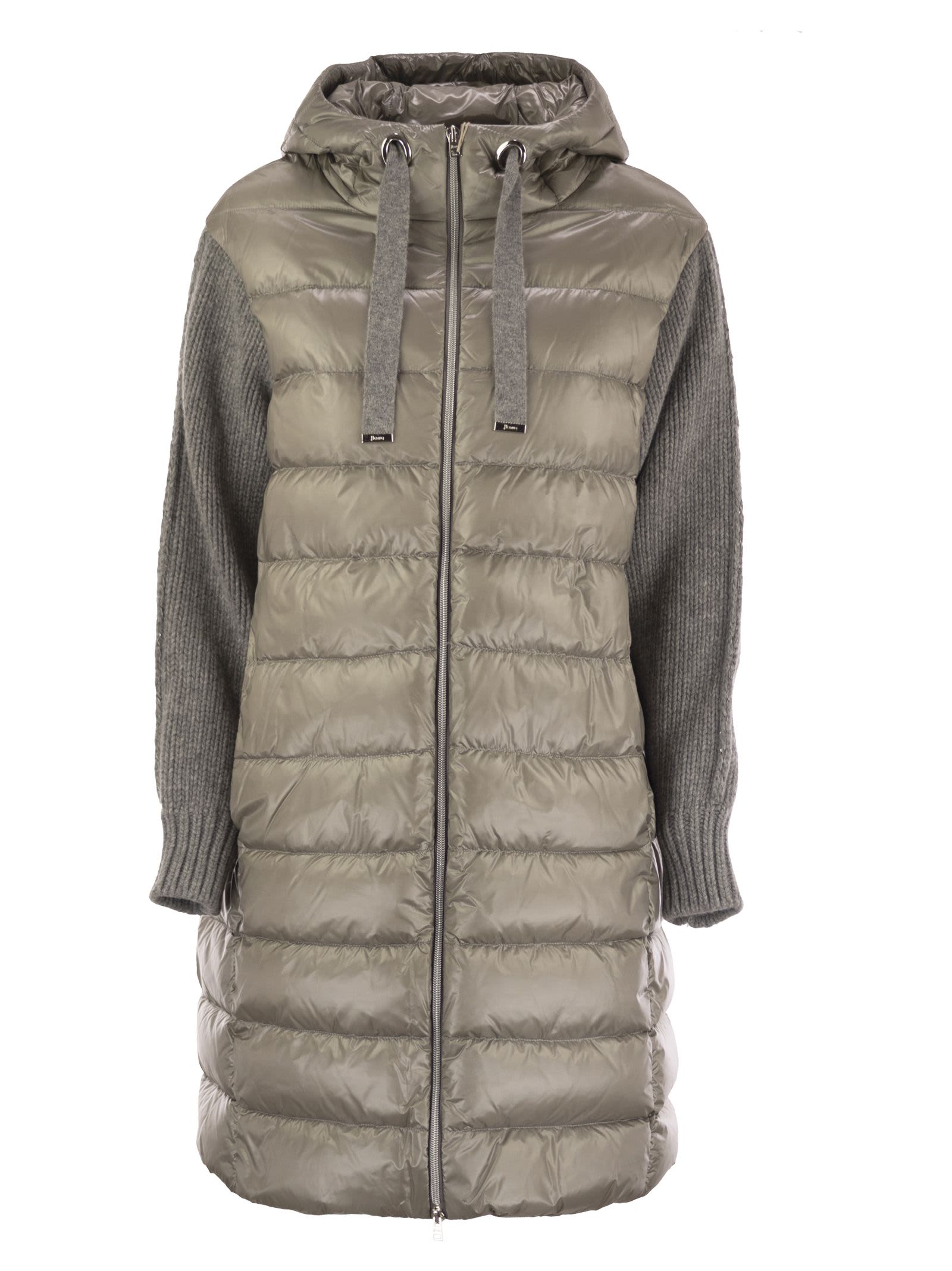 Herno Resort Down Jacket In Ultralight Nylon And Mesh