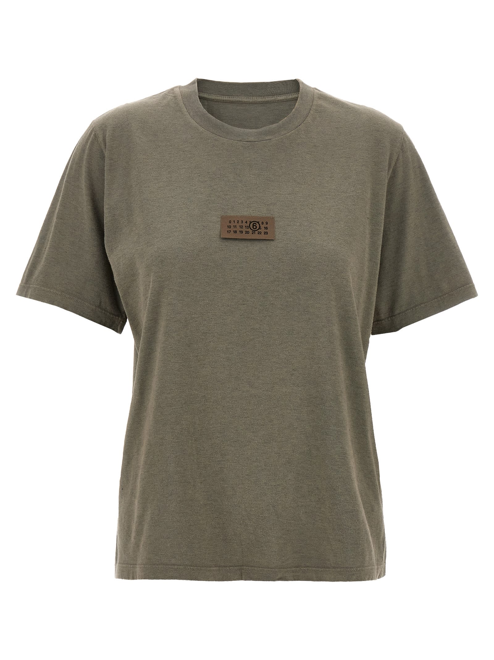 MM6 Maison Margiela numeric Signature Mm6 Patch T-shirt