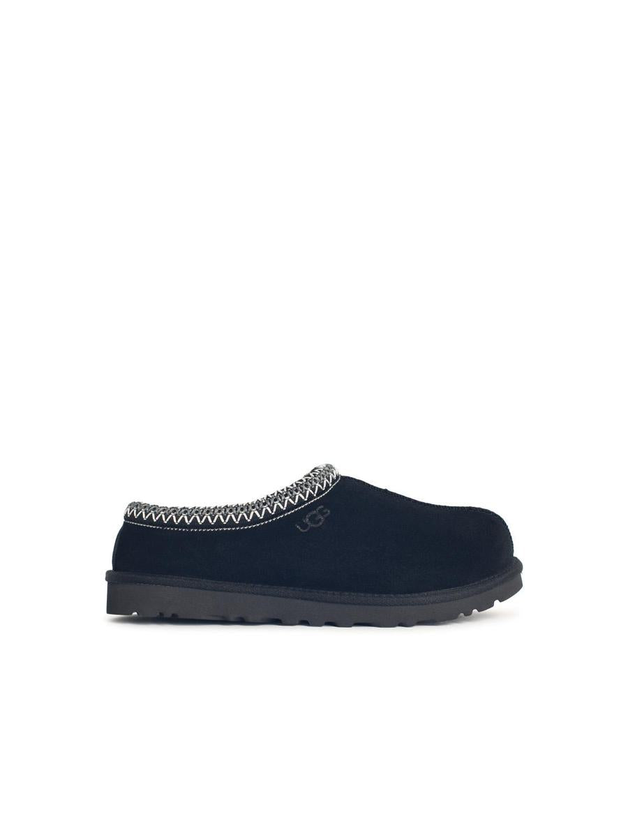 UGG 'Tasman Ii' Black Suede Slippers