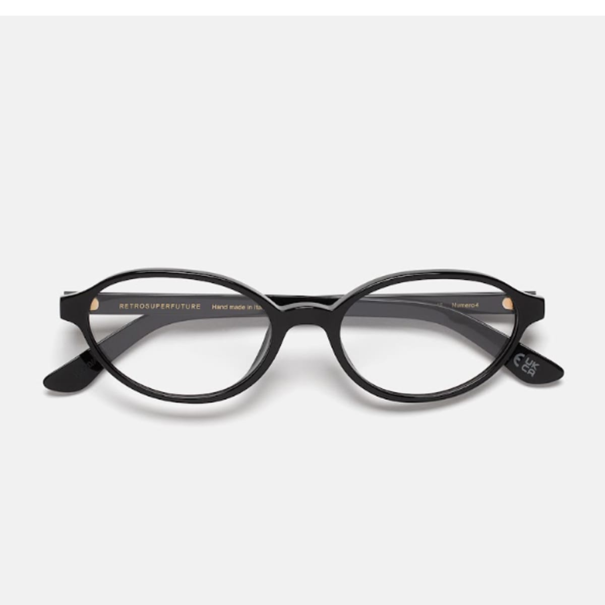Retrosuperfuture Numero 04 Black Nero Glasses