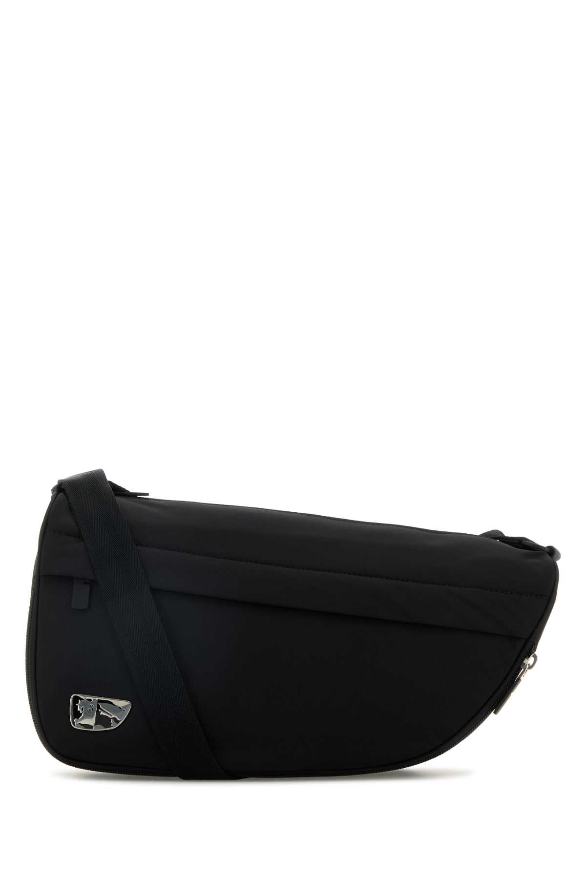 Burberry Black Fabric Crossbody Bag
