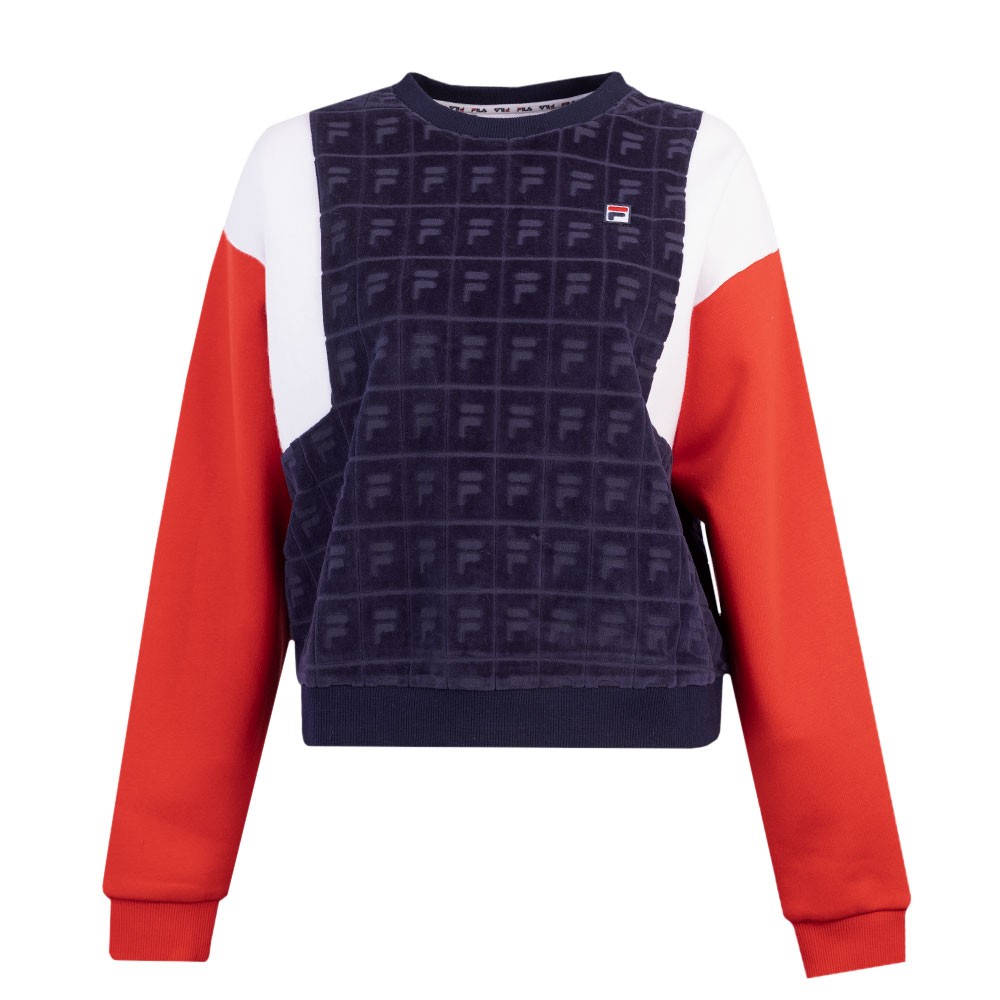 Lucy Colour Block Crew Sweatshirt