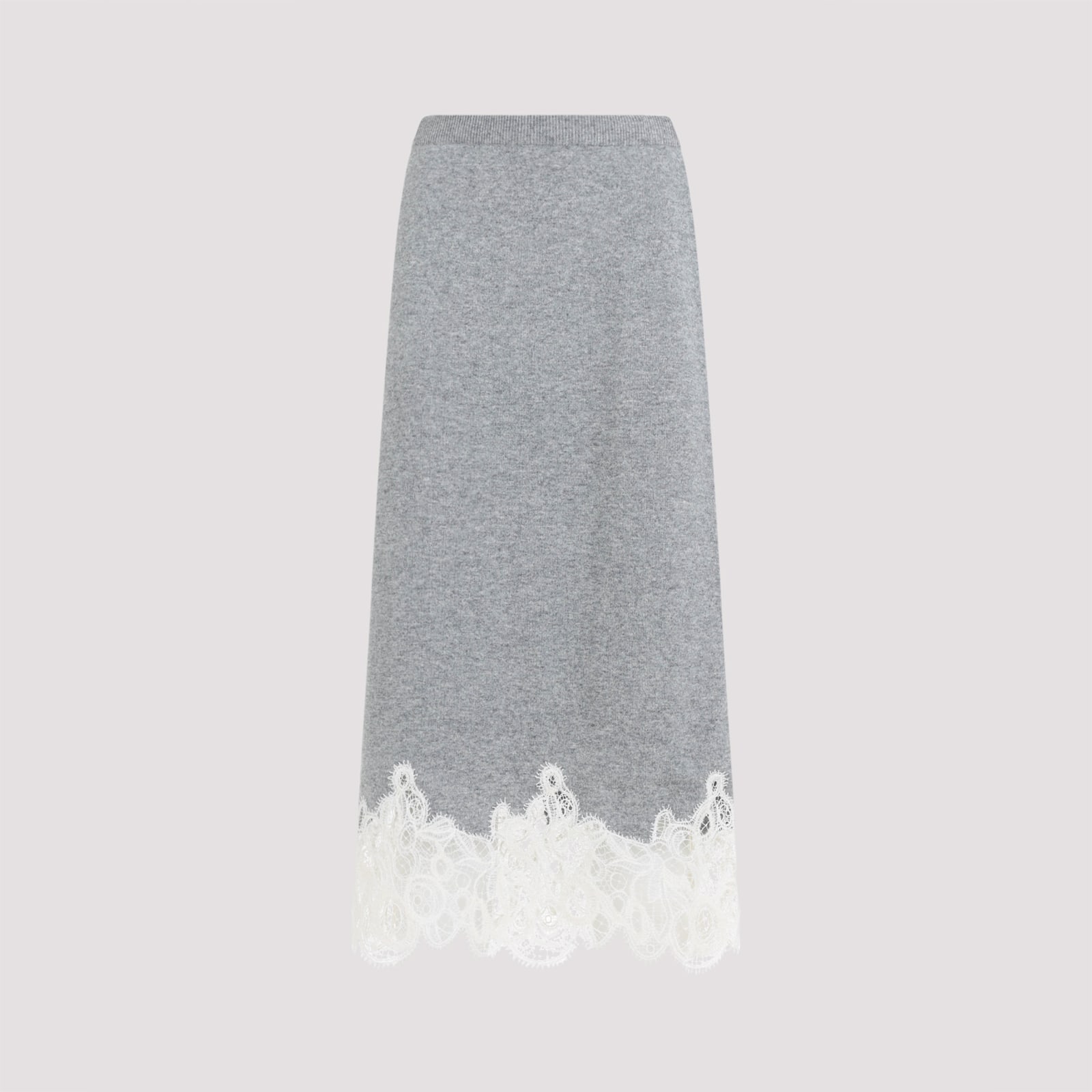 Fabiana Filippi Virgin Wool Midi Skirt