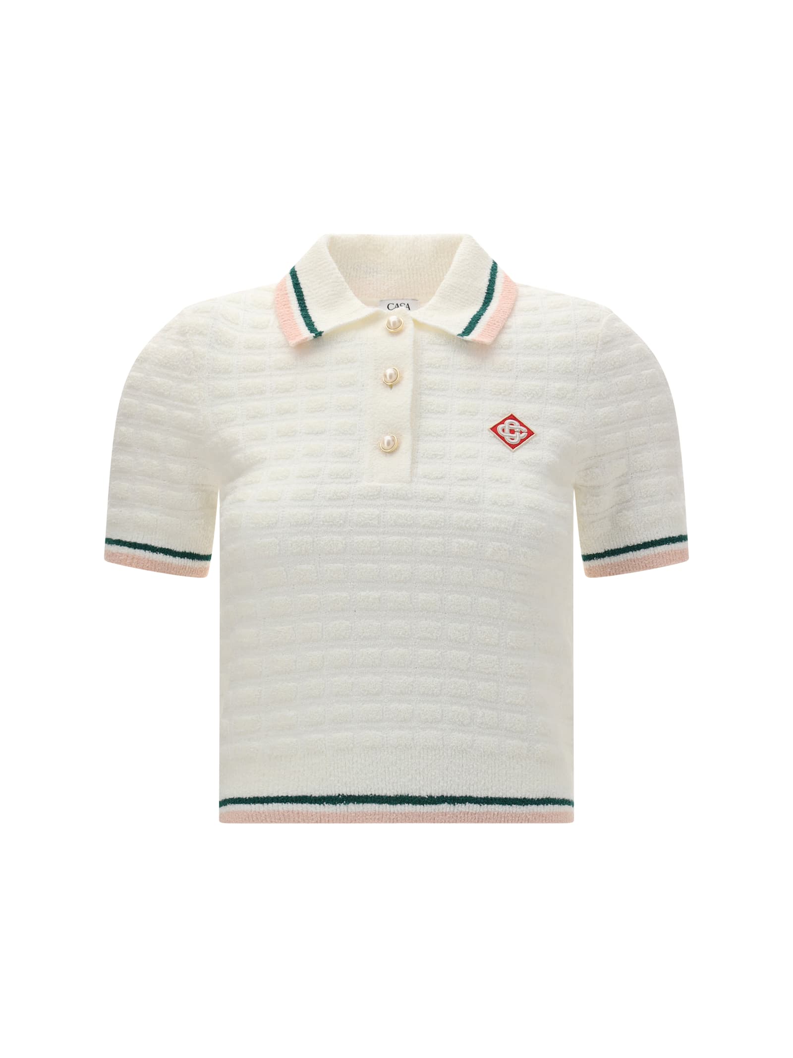 Casablanca Boucle Polo Shirt