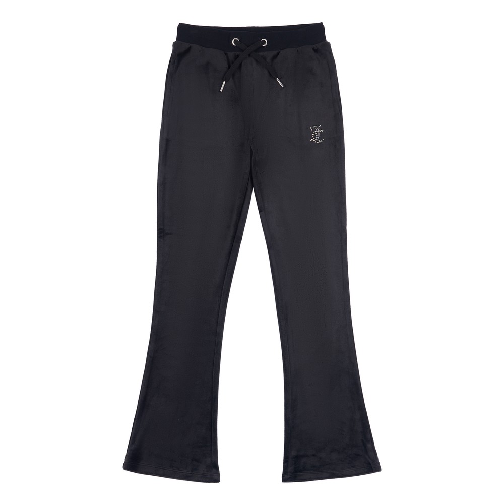Diamante Velour Loose Jogger
