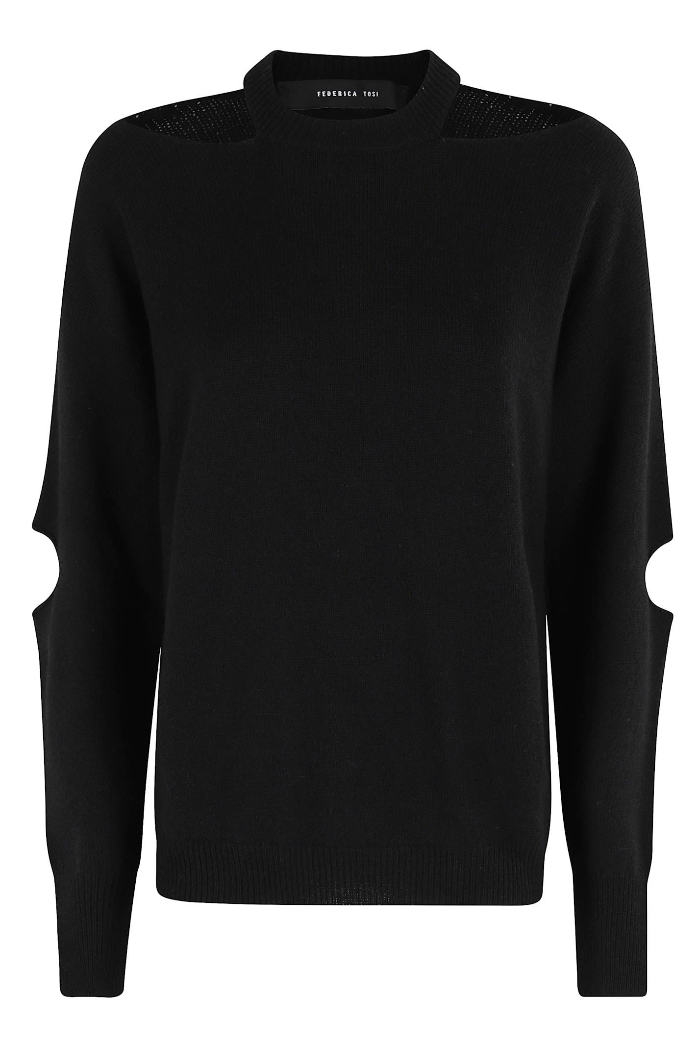 Federica Tosi Maglia Cut Girocollo