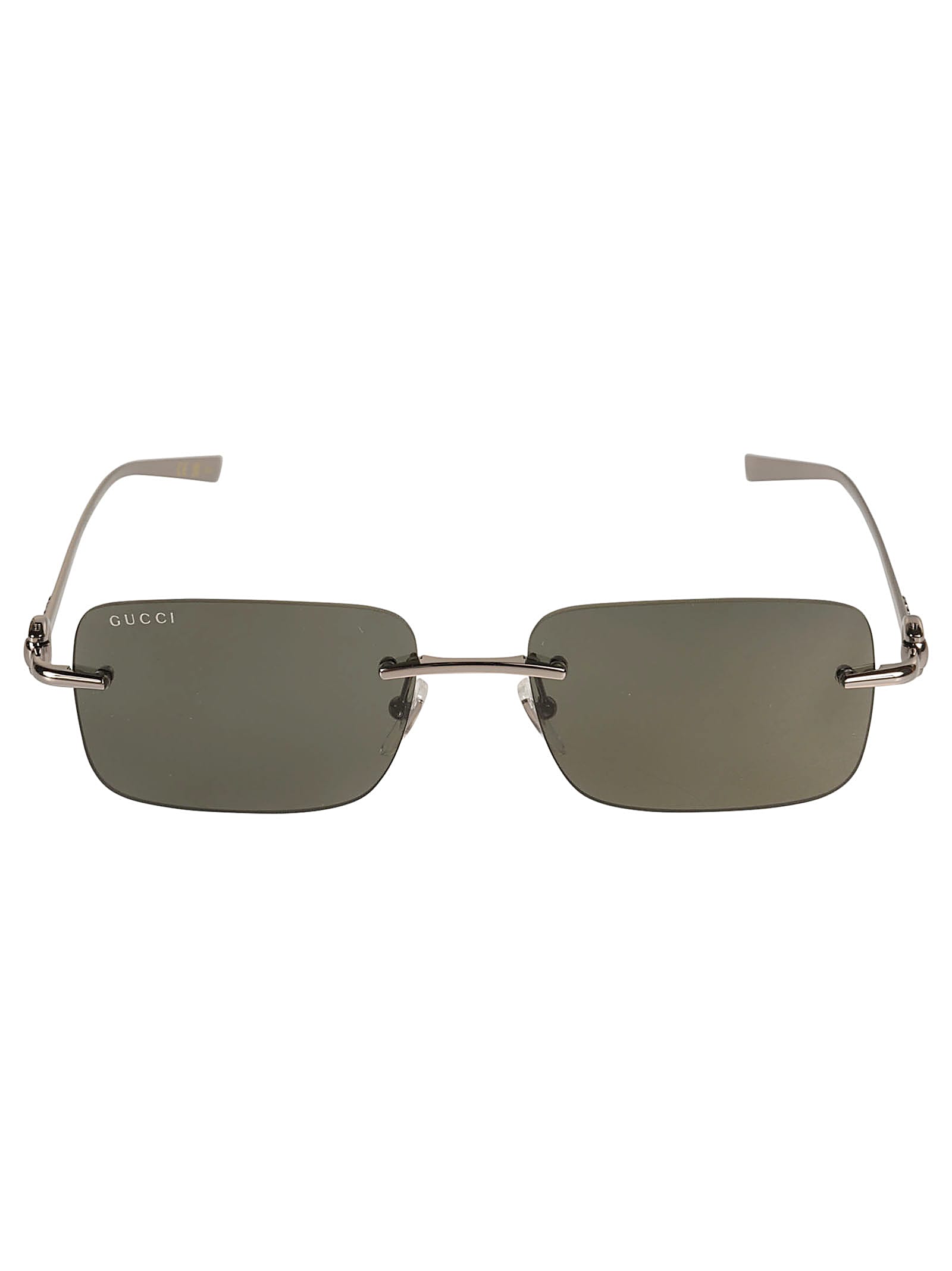 Gucci Eyewear Rimless Square Sunglasses