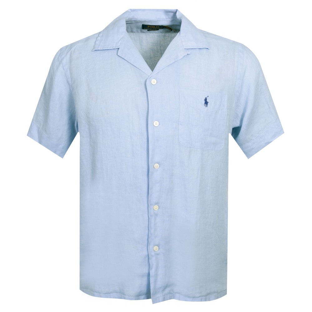 Classic Fit Linen Short Sleeve Shirt