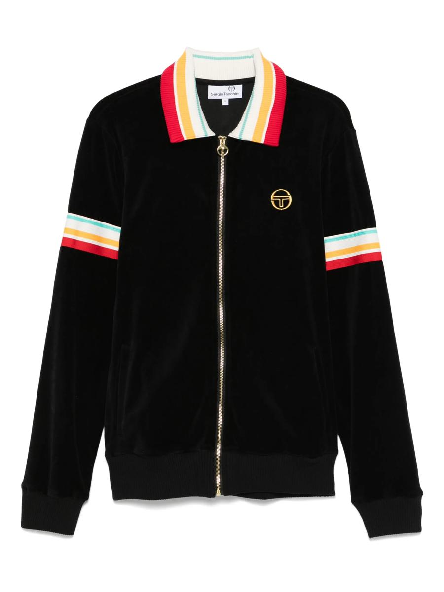 Sergio Tacchini Slice Velour Track Jacket Clothing
