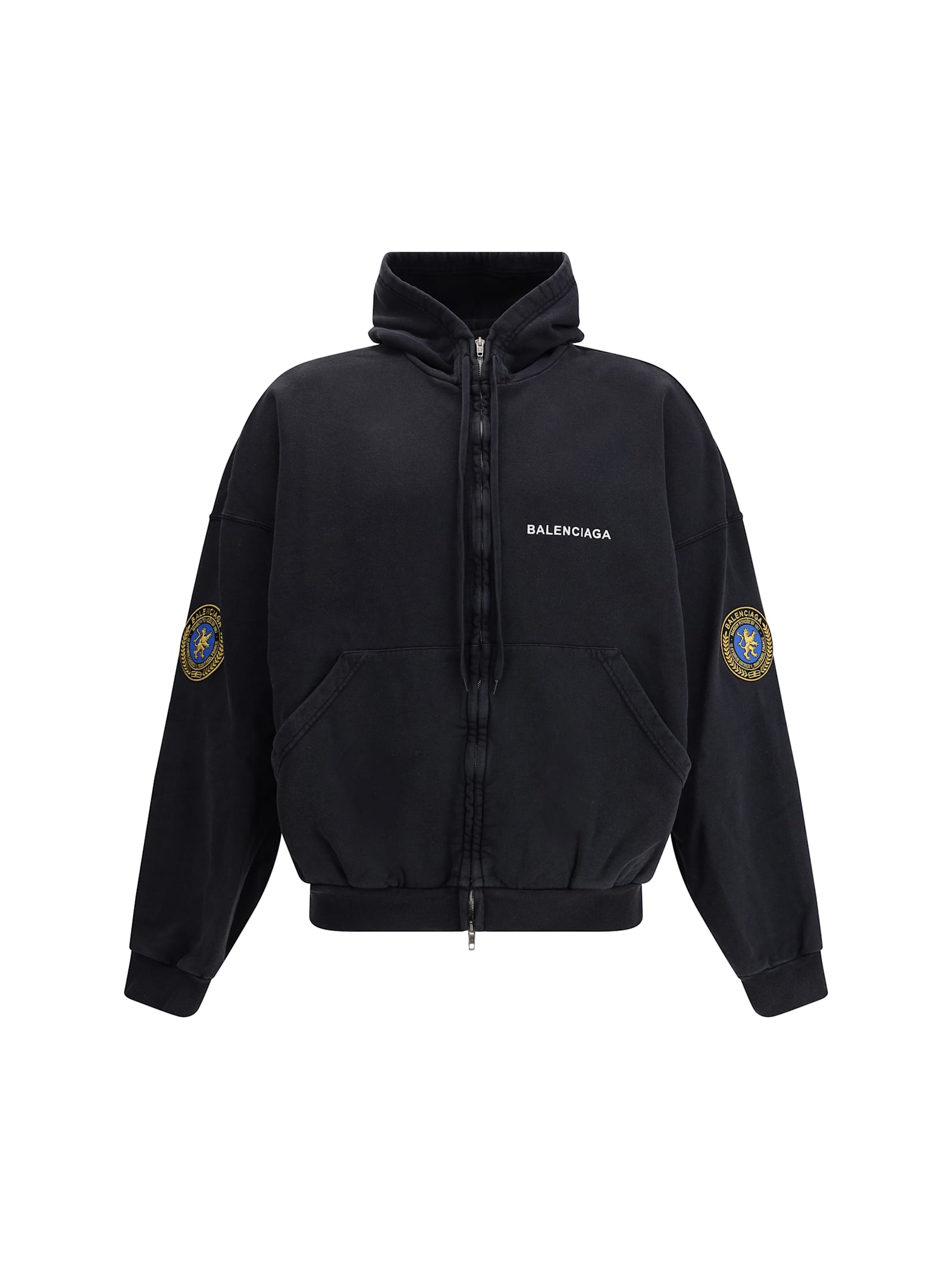 Balenciaga Logoed Hoodie