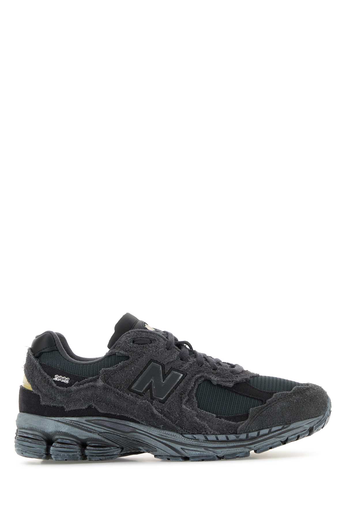 New Balance Dark Grey Suede And Mesh 2002r Sneakers