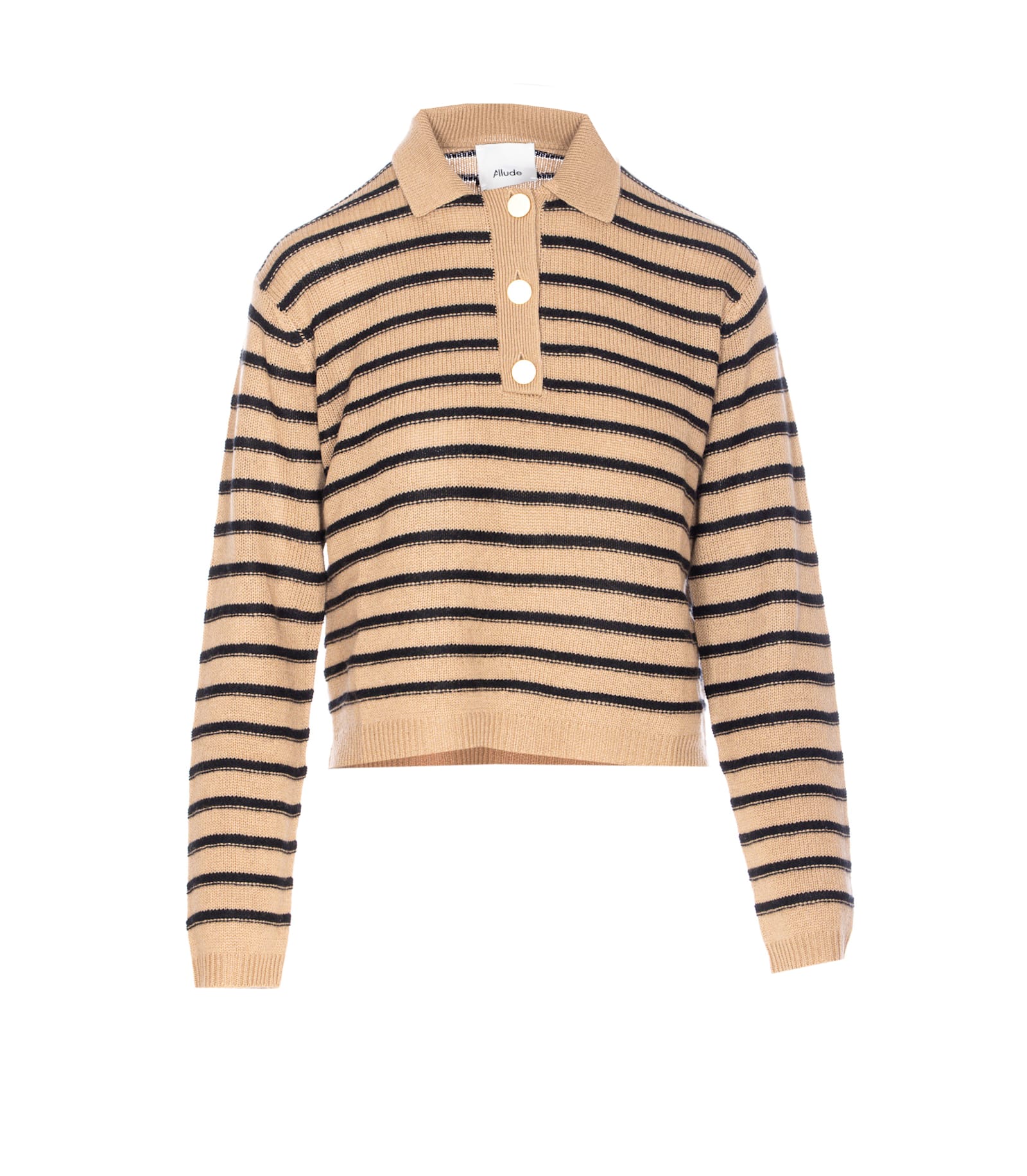 Allude Striped Sweater