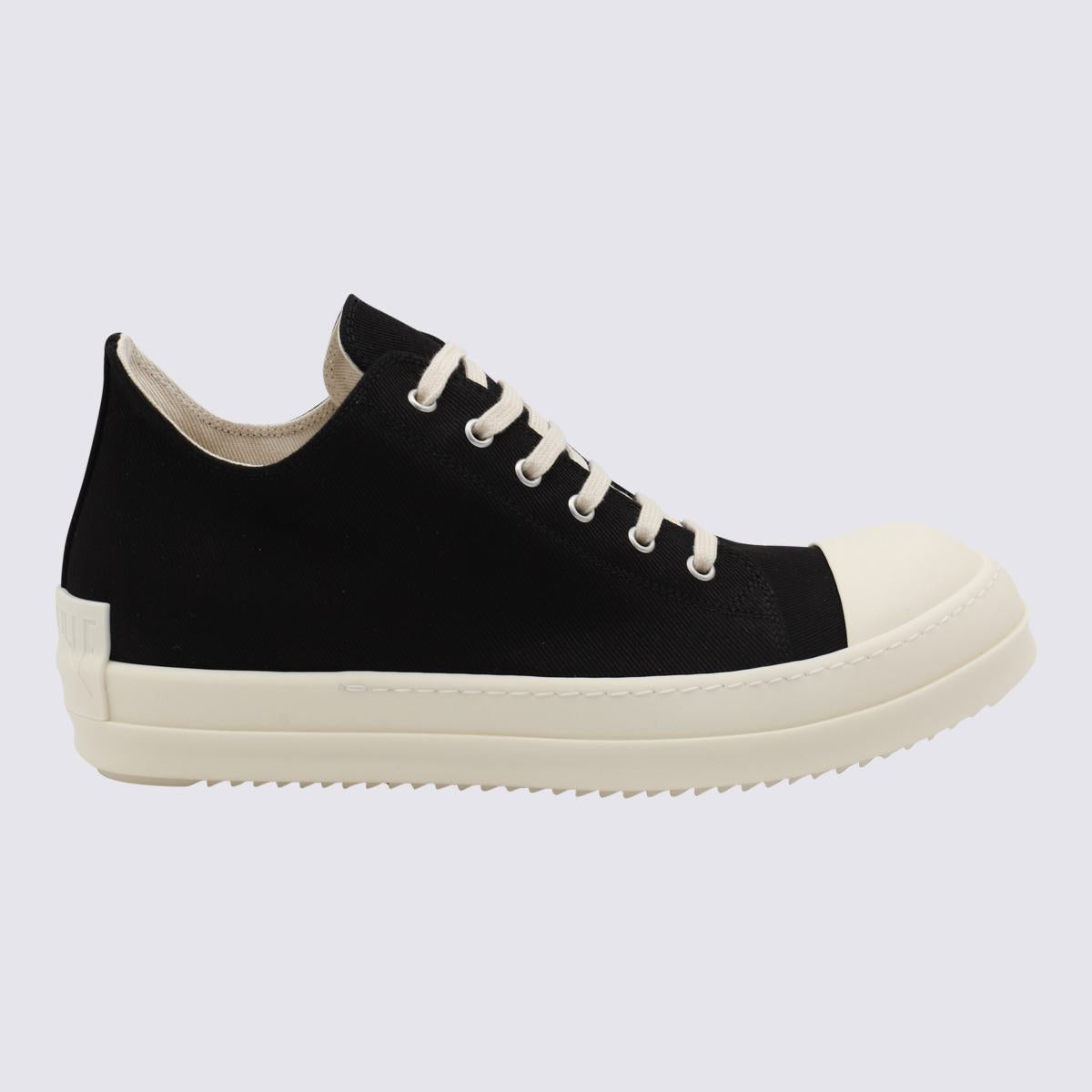 Rick Owens Drkshdw Black Low Sneakers