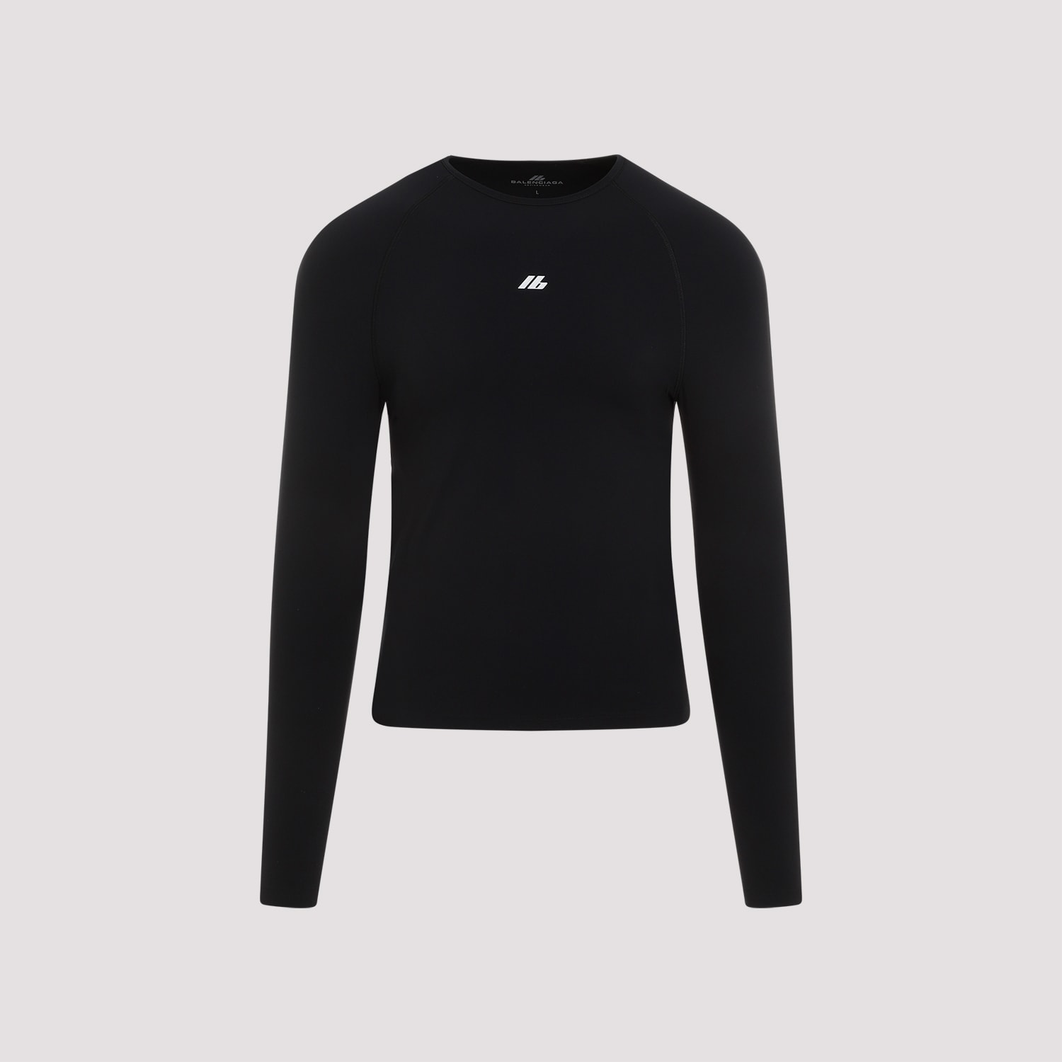 Balenciaga Fitted Ls Crewneck Top